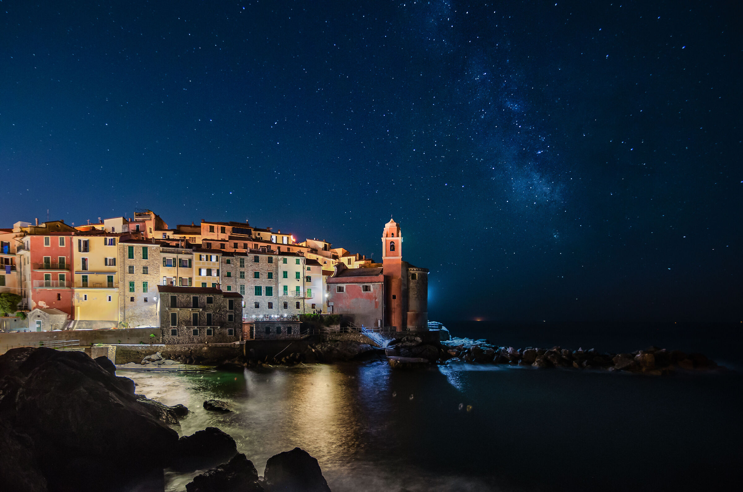 Tellaro e Via Lattea