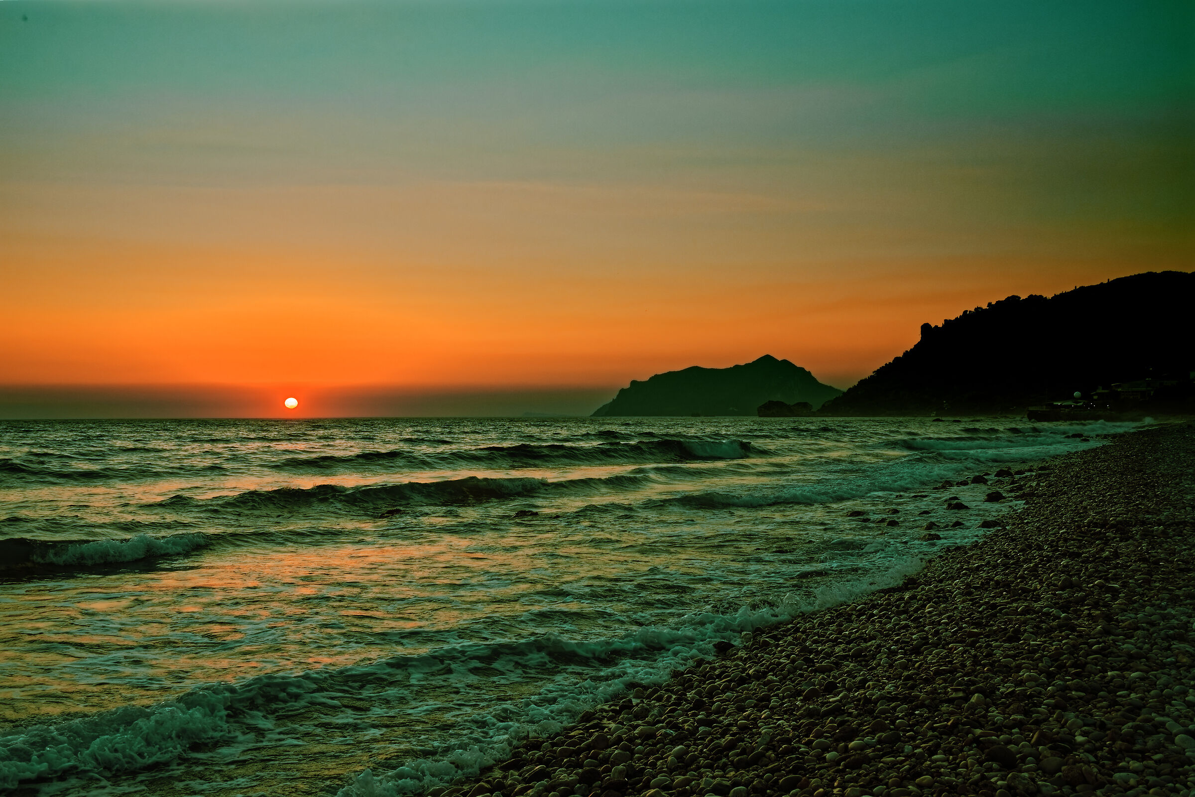 Corfu - Sunset in Agios Gordios (T&O)