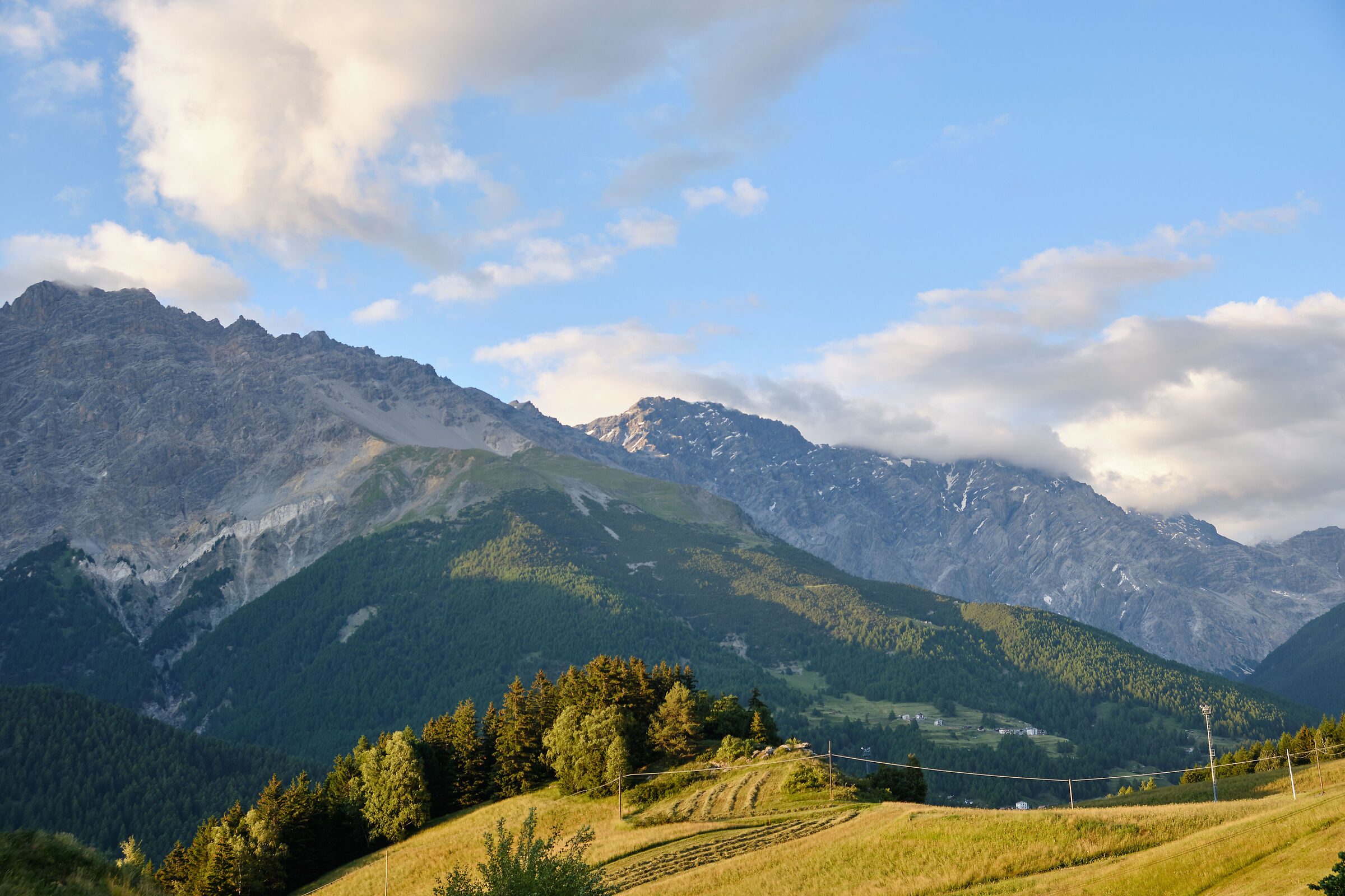 Monte reit almost at sunset