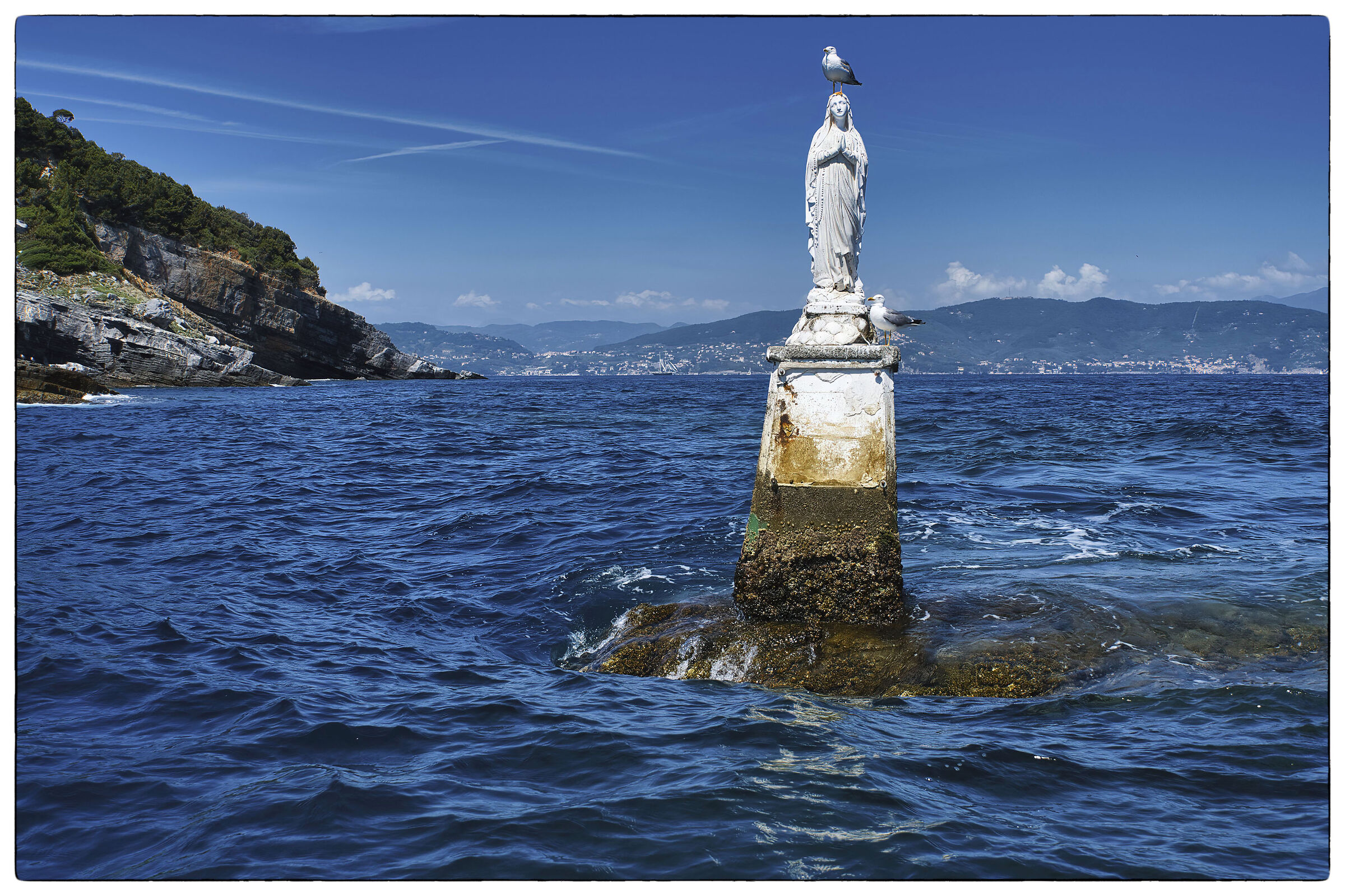 Madonnina Stella Maris (con gabbiani)