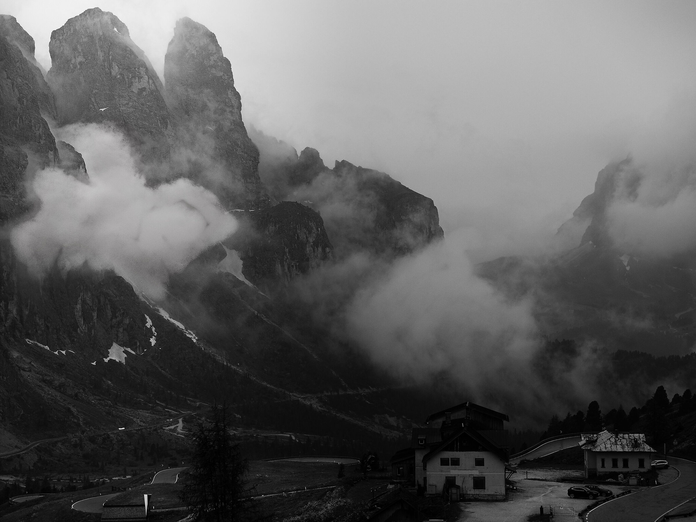Passo Gardena - Nuvole