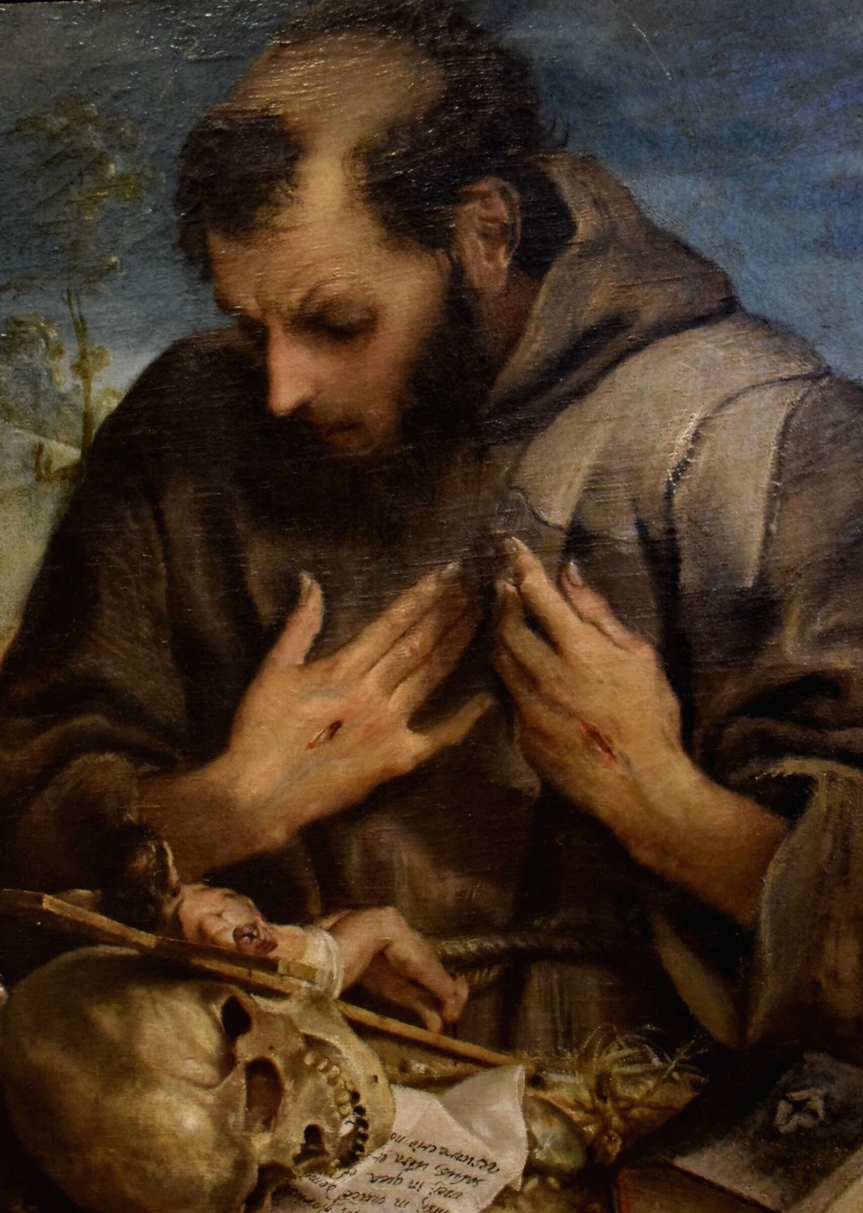 Annibale Carracci "San Francesco penitente"