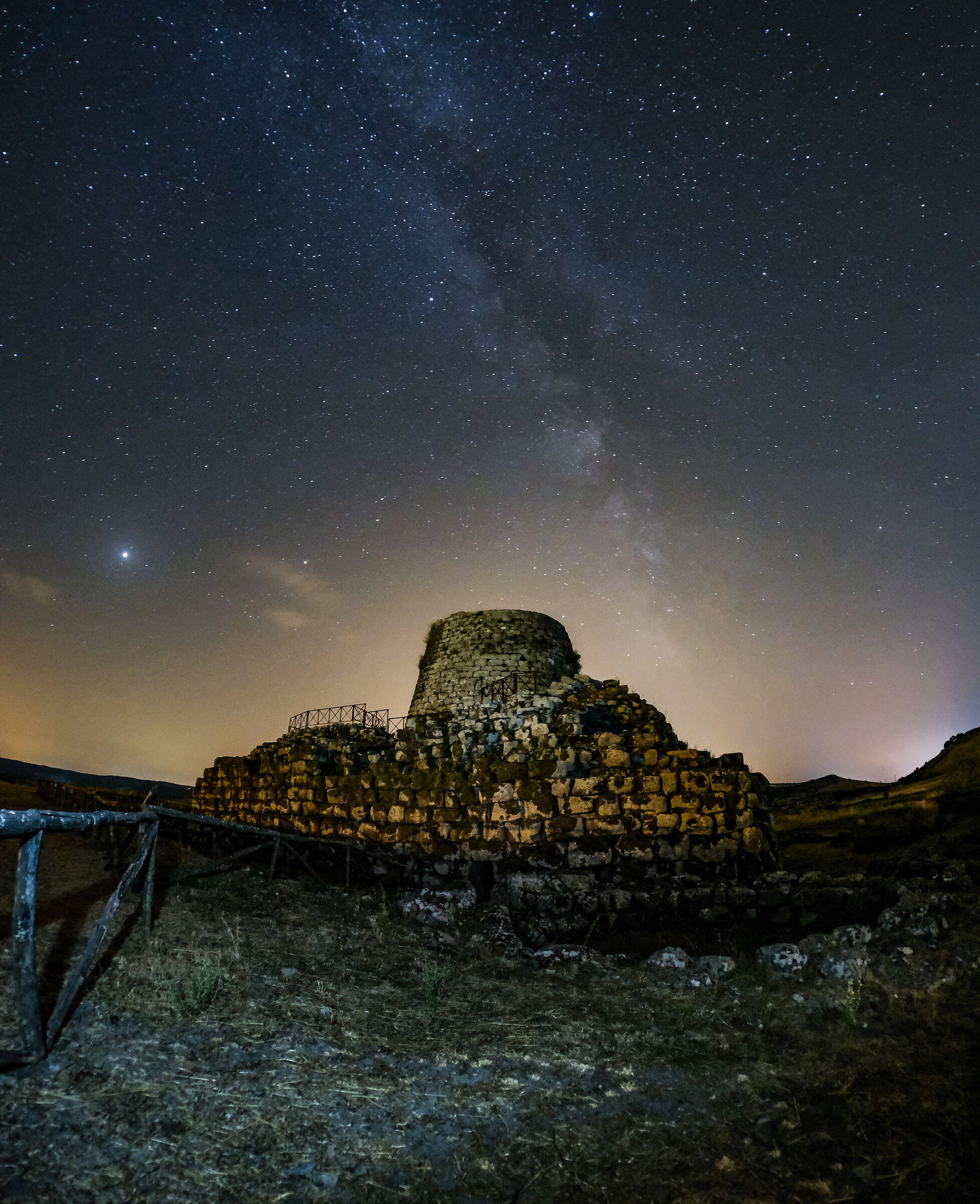 A night at the Nuraghe Santu Antine