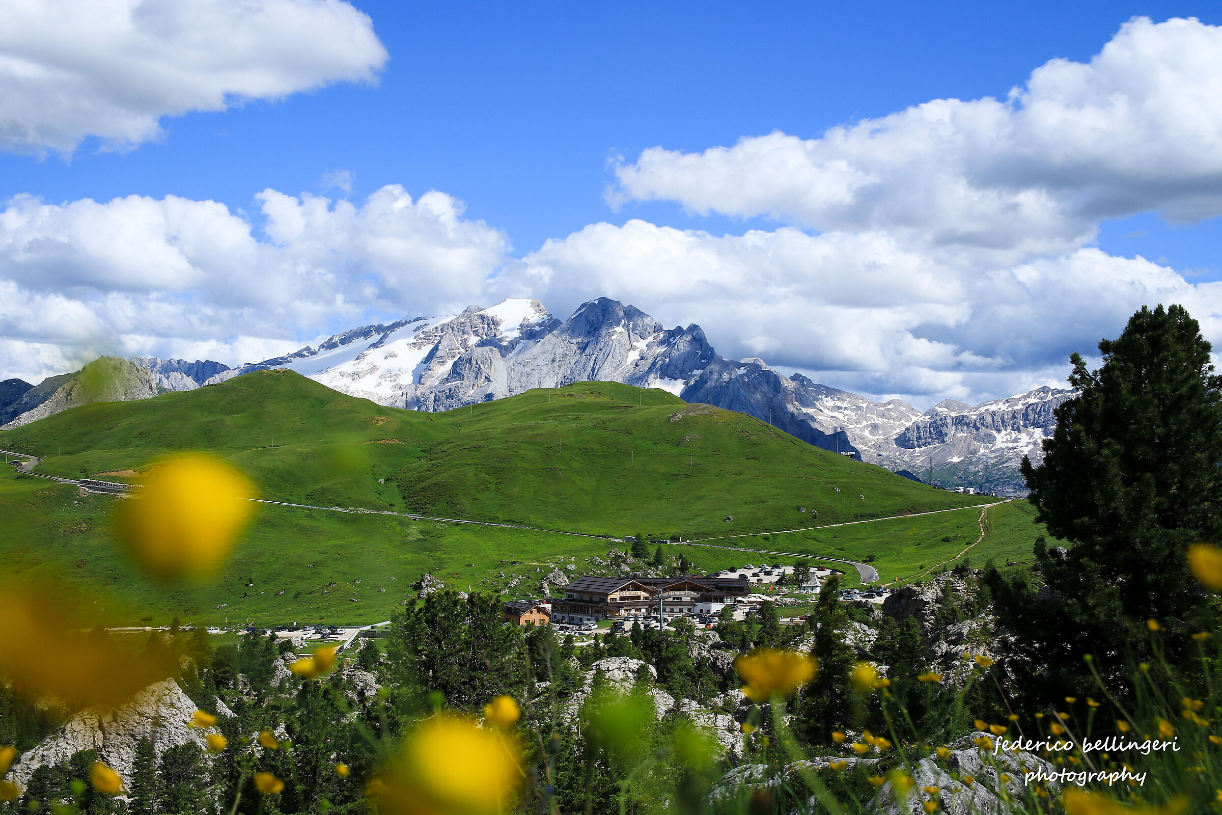 Marmolada (vista in rientro dal trekking al rif comici)
