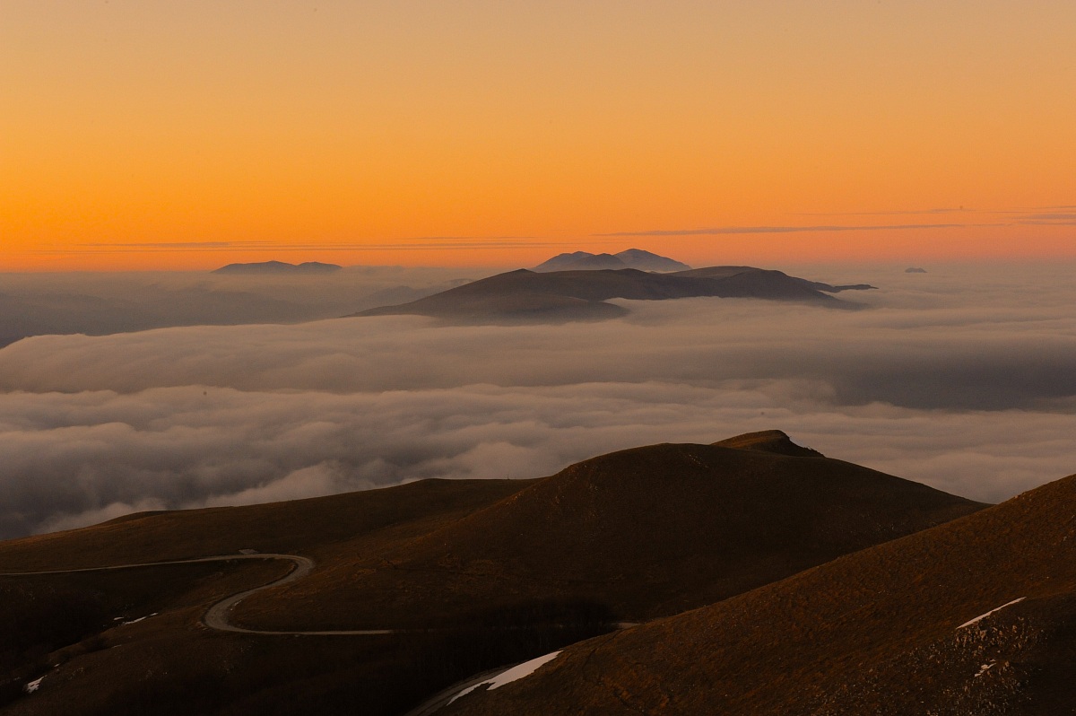 Dal Monte Pennino tra Marche e Umbria.