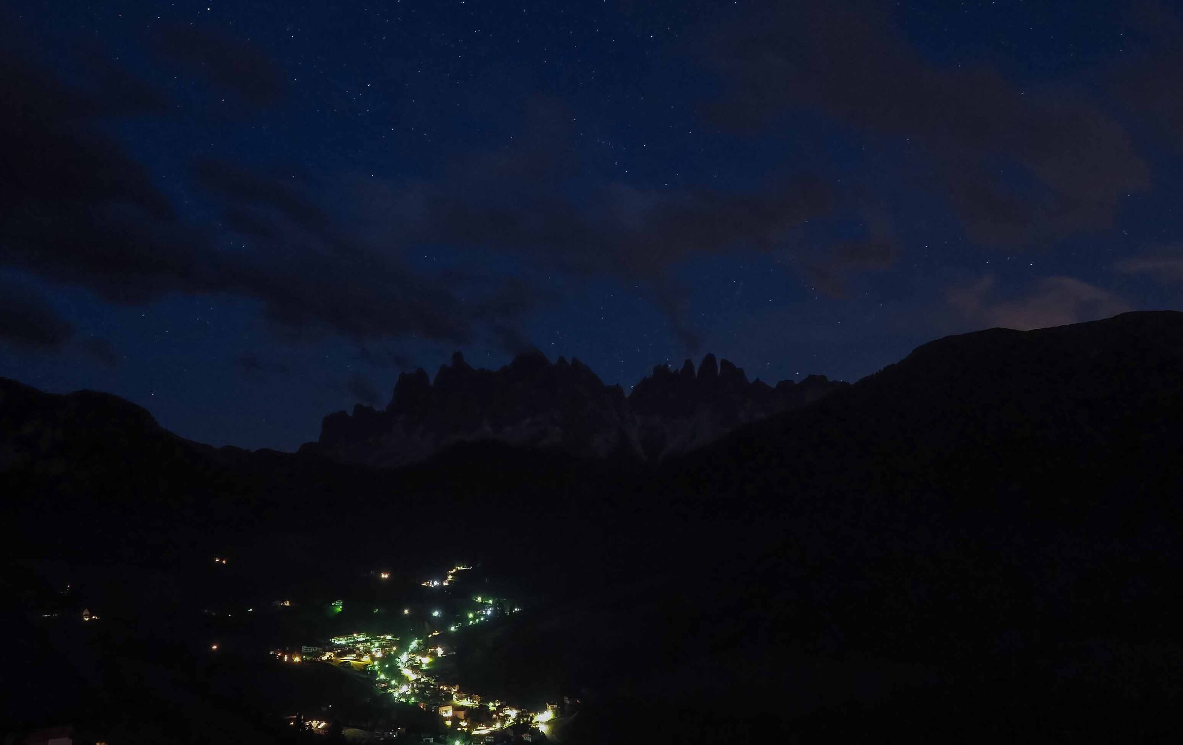 Val di Funes , notturno 1