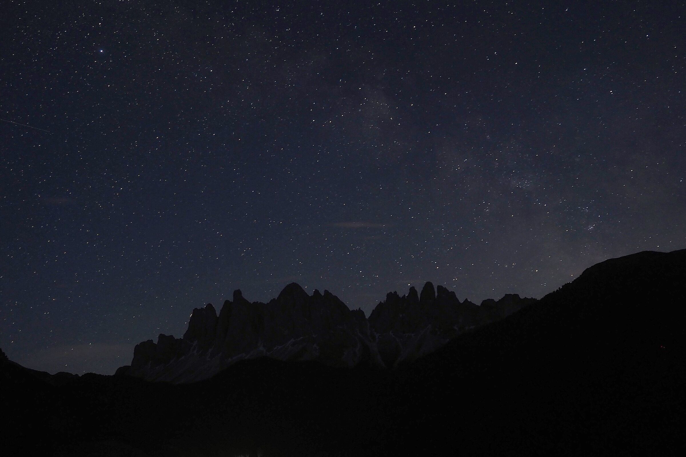 Val di Funes , notturno 2