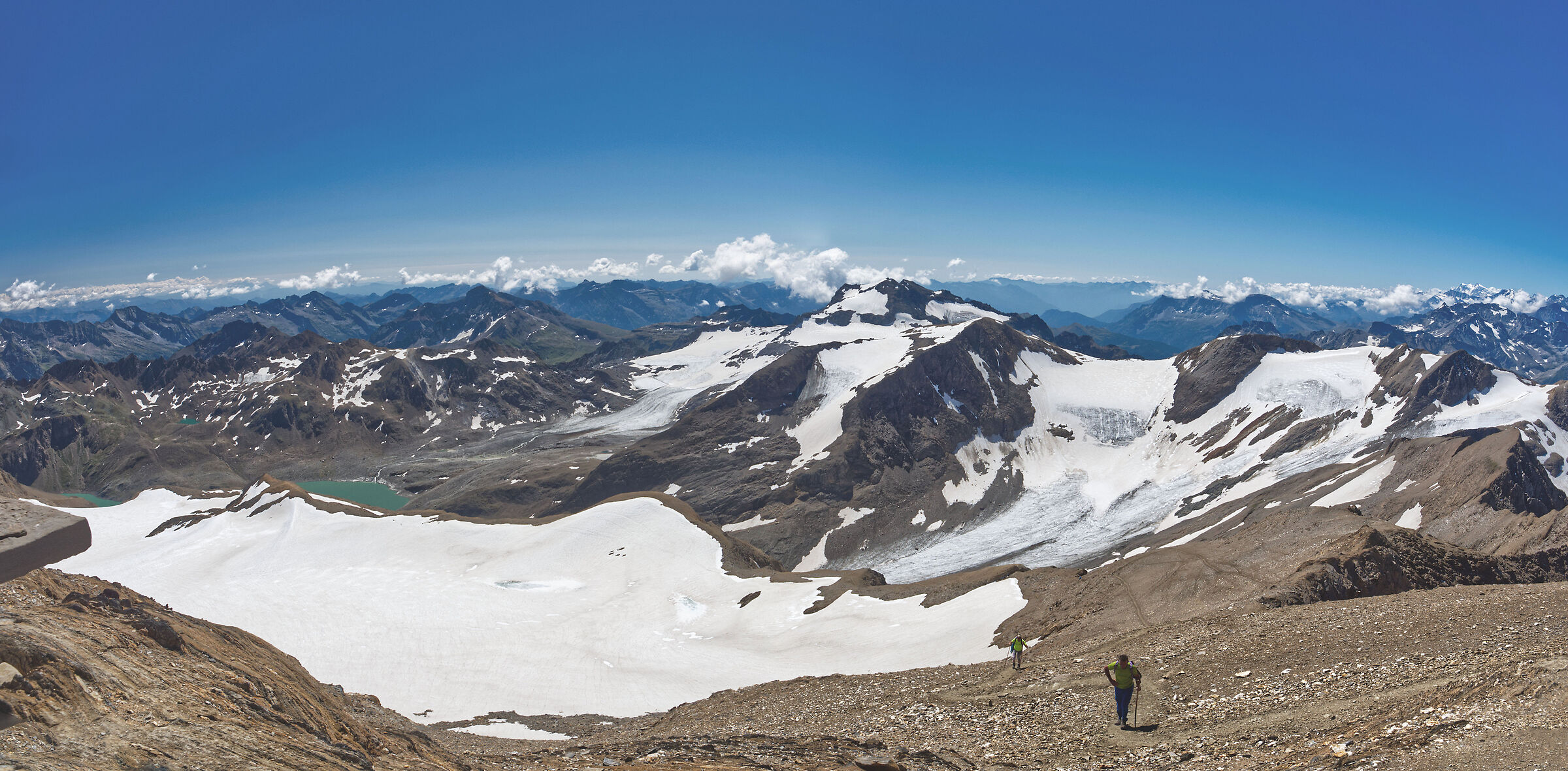 dalla cima del Blinnenhorn 3340m