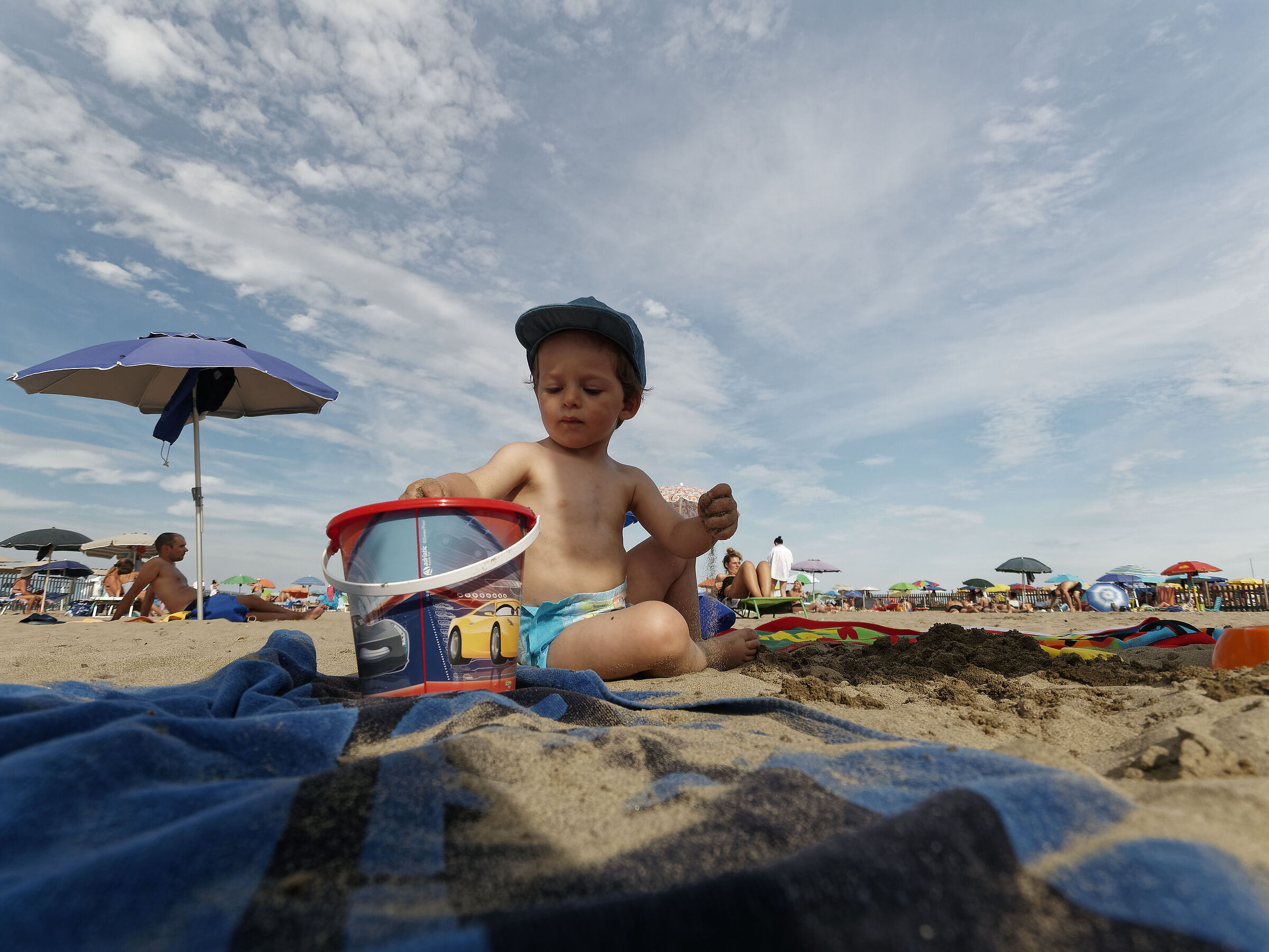 Beach of Rosolina Mare