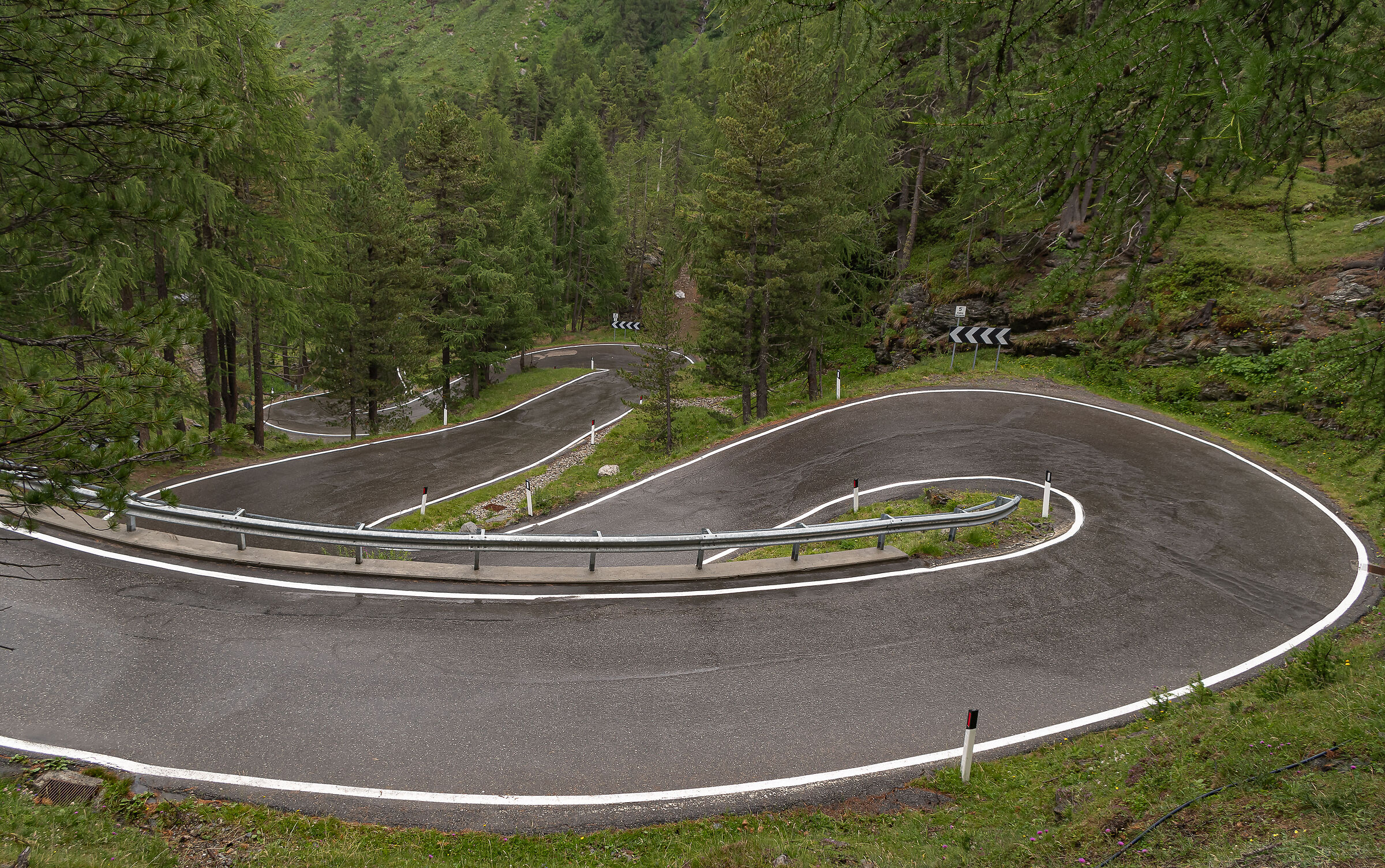 Tornanti in Val Martello