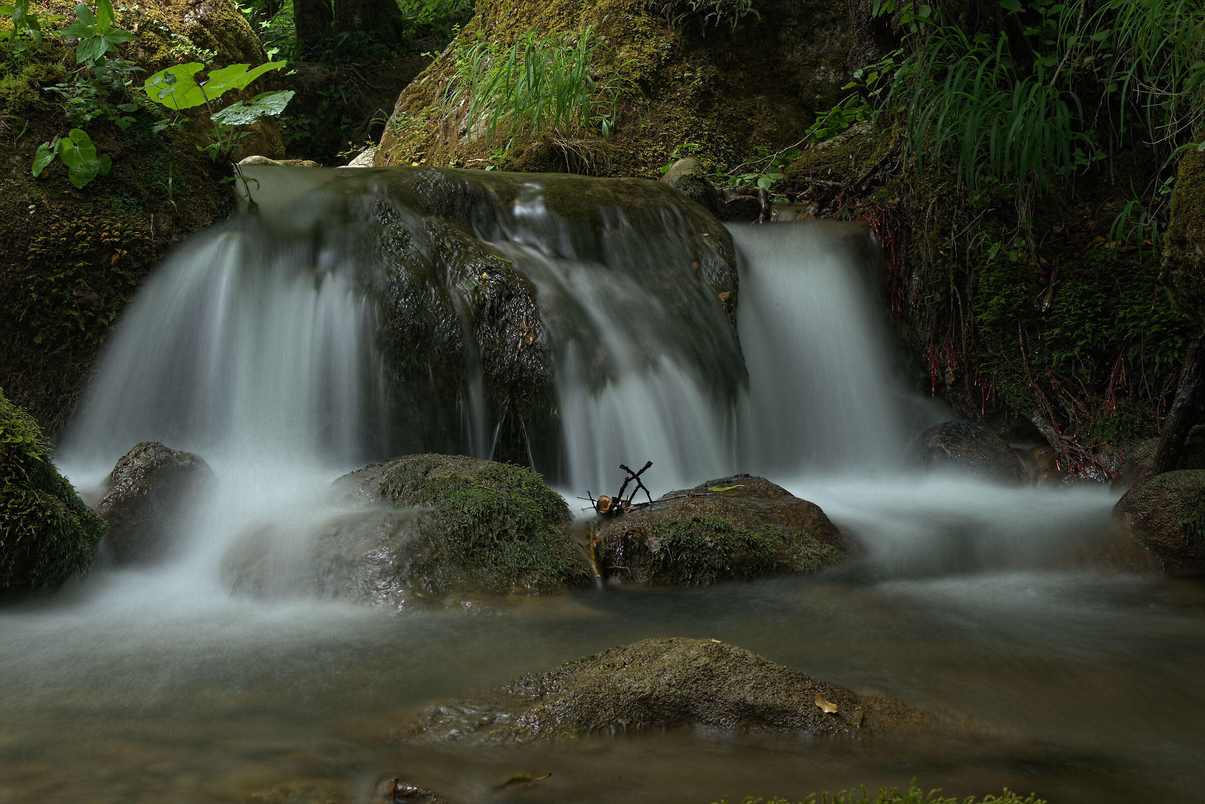 Torrent in Montegallo (Sibillini mountains)