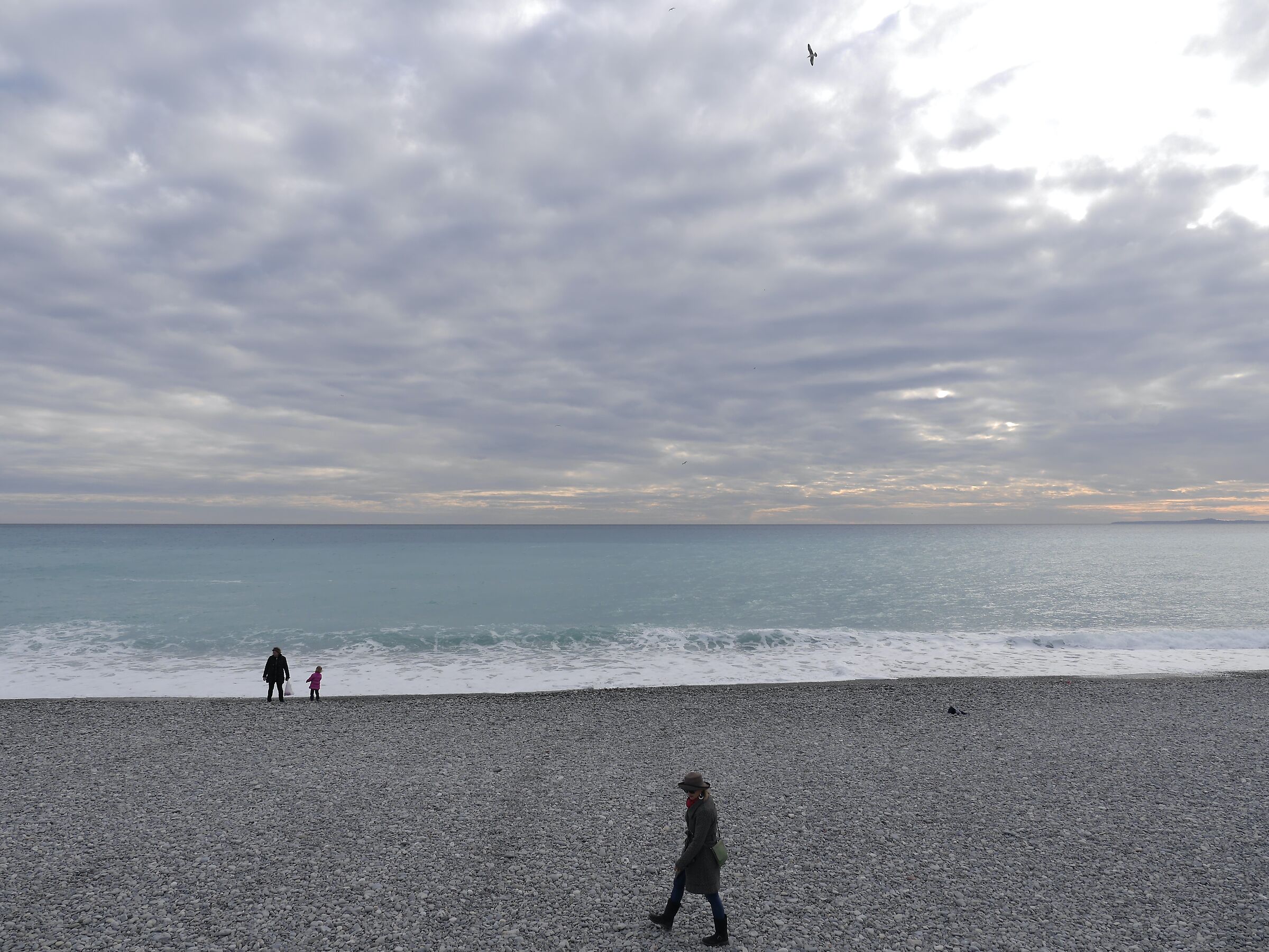 Il mare d'inverno.