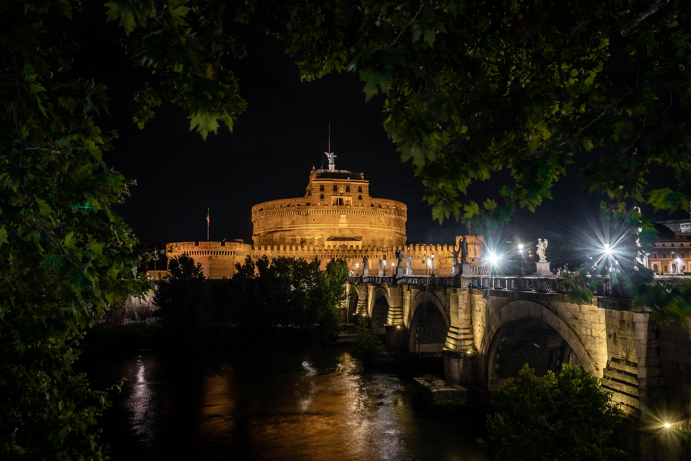 Castel Sant'Angelo in notturna
