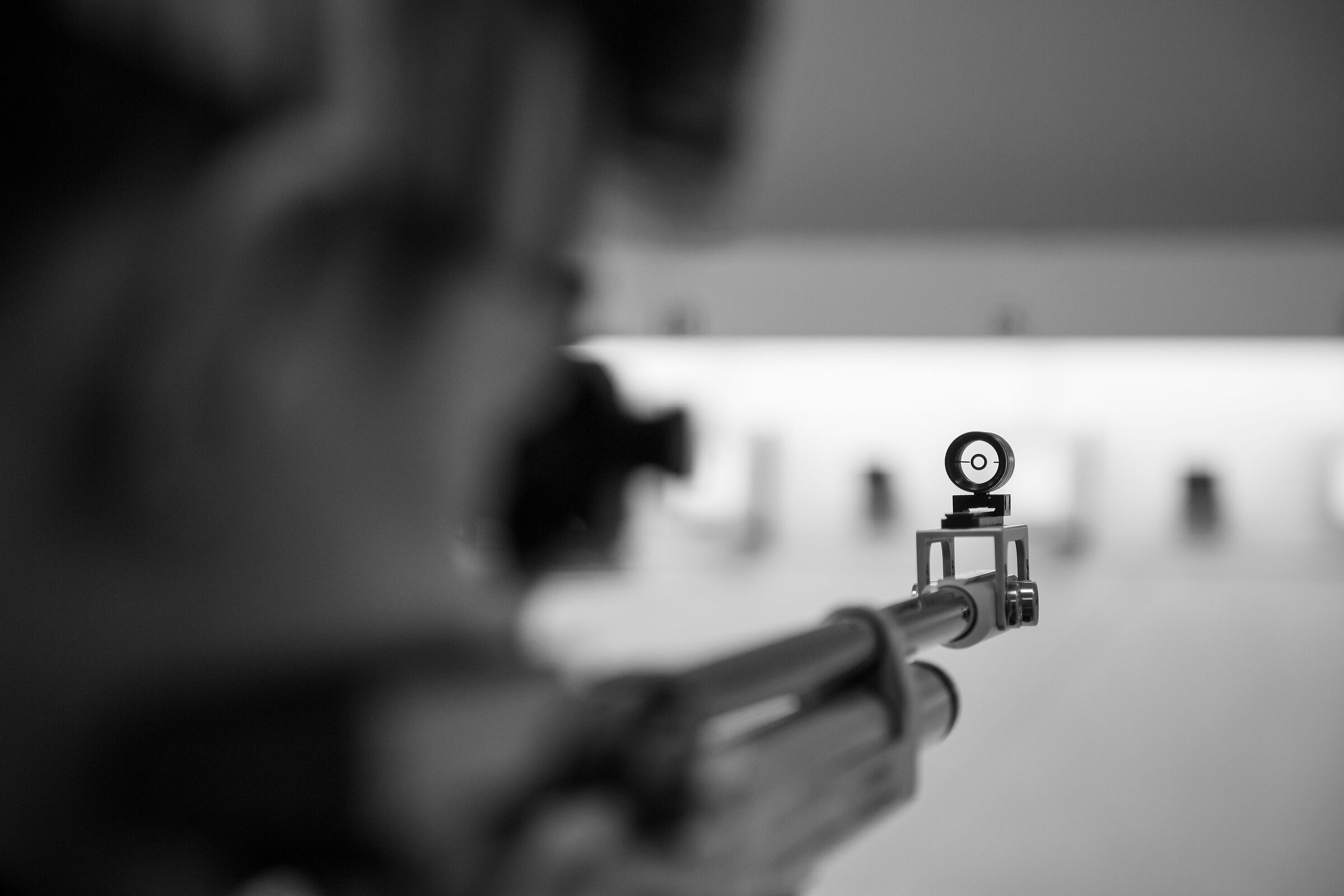 At the shooting range