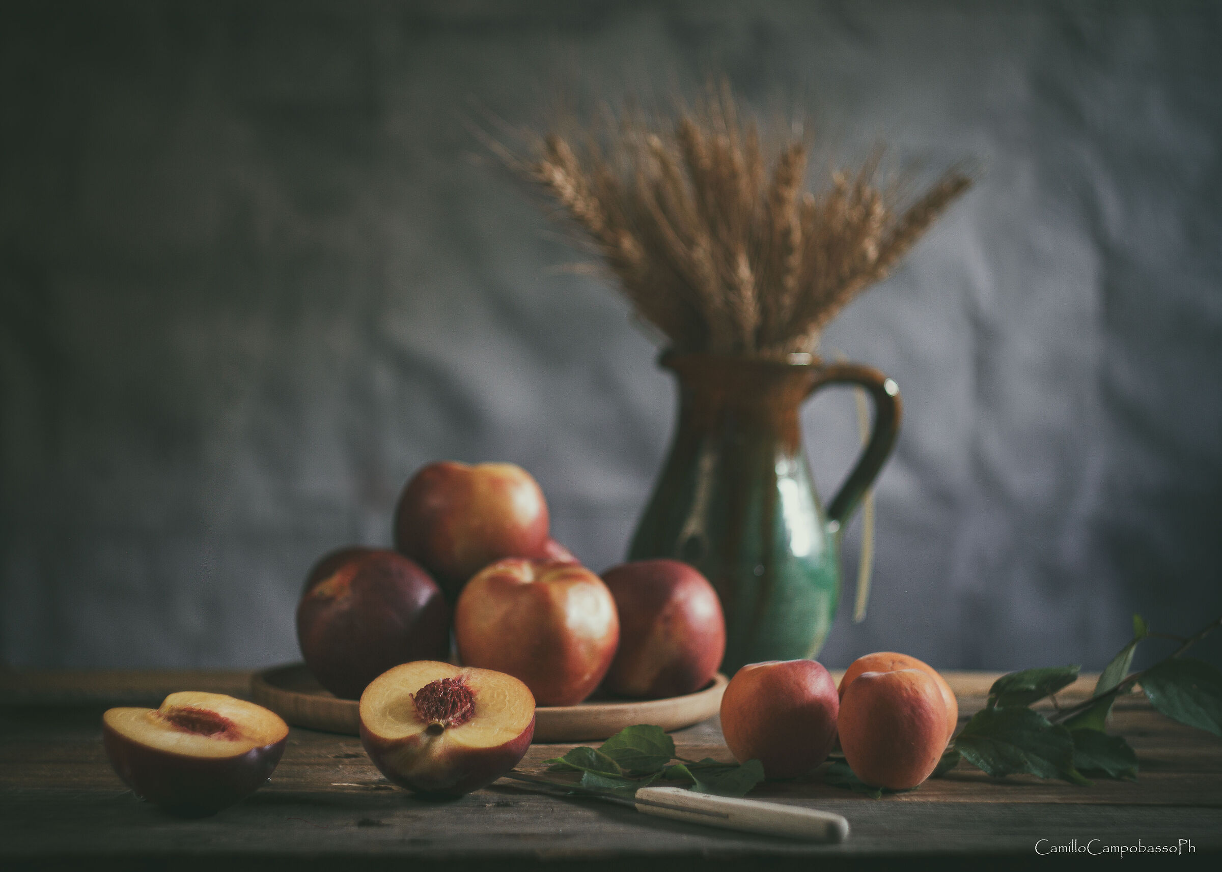 Pesche in luce naturale