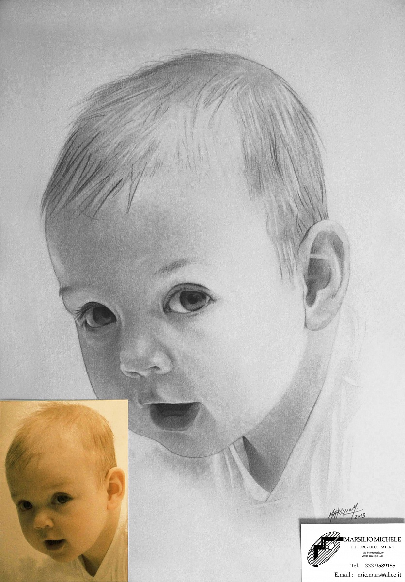 Ritratto su commissione da foto...