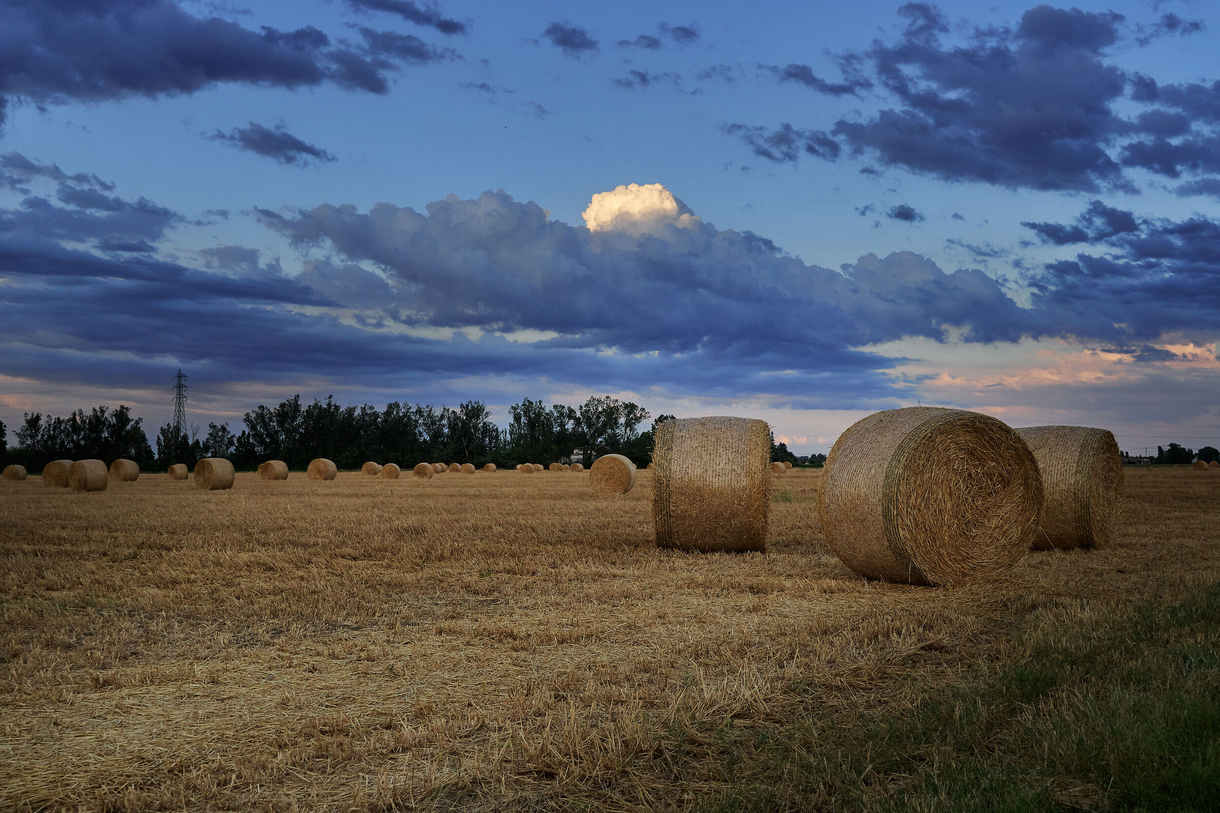 At the end of the evening