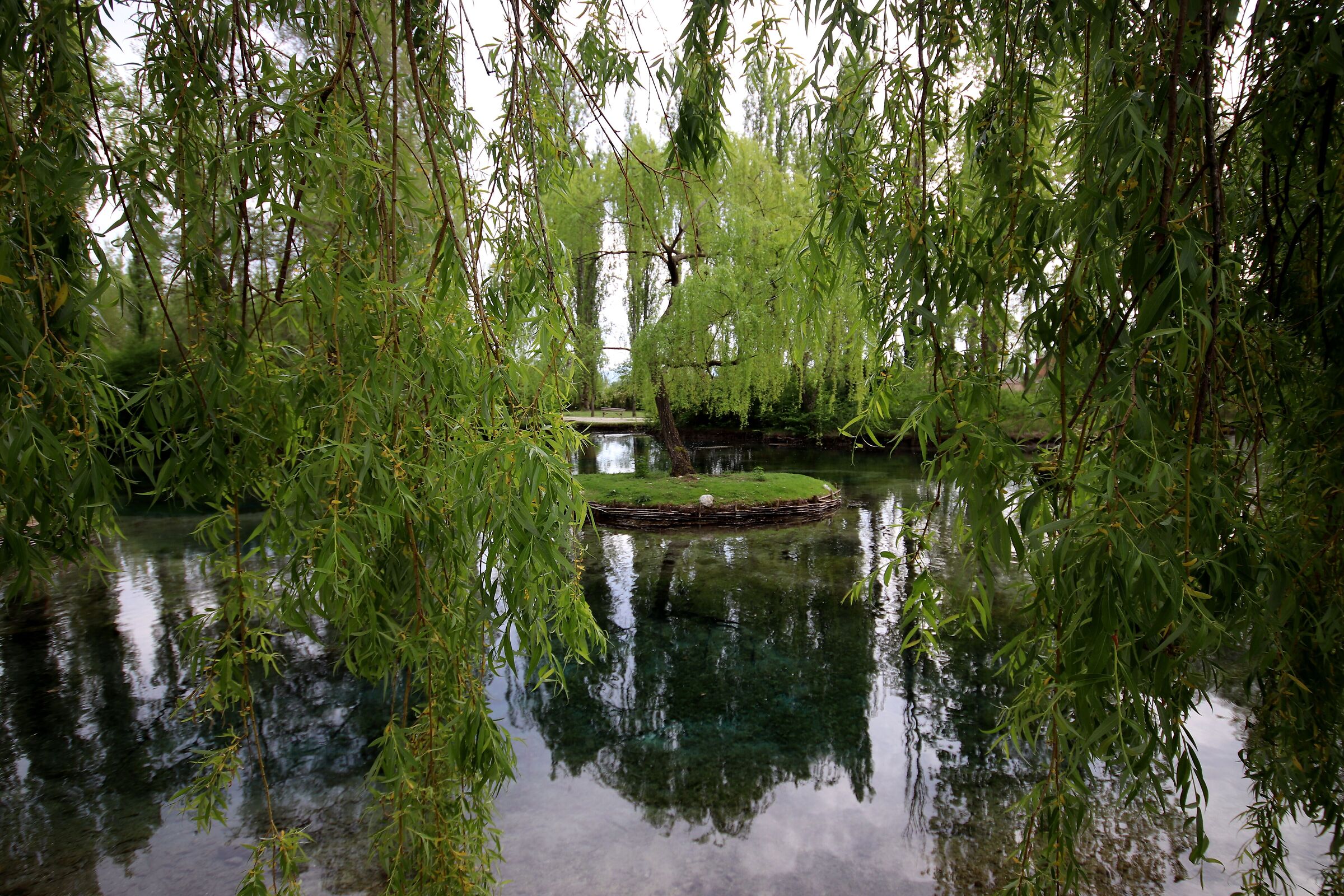Sources of the Clitunno in Umbria