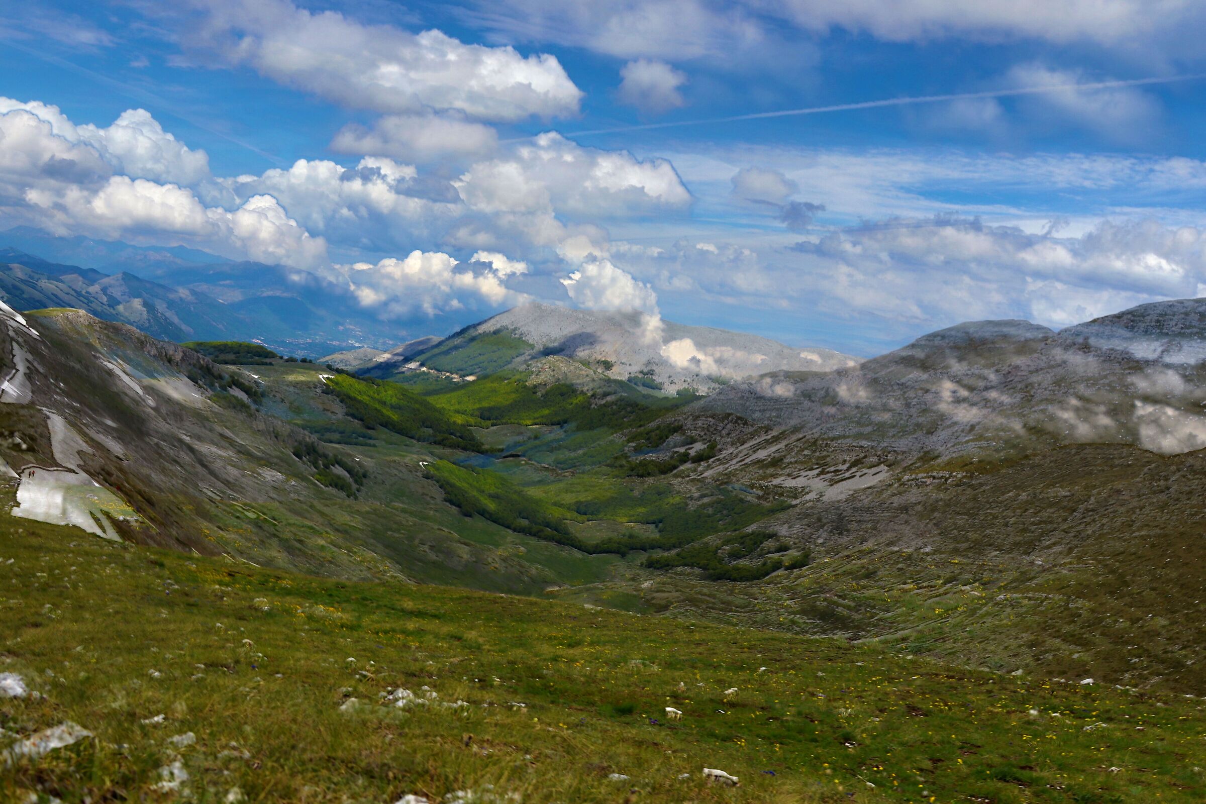 View from the Cima del Morretano