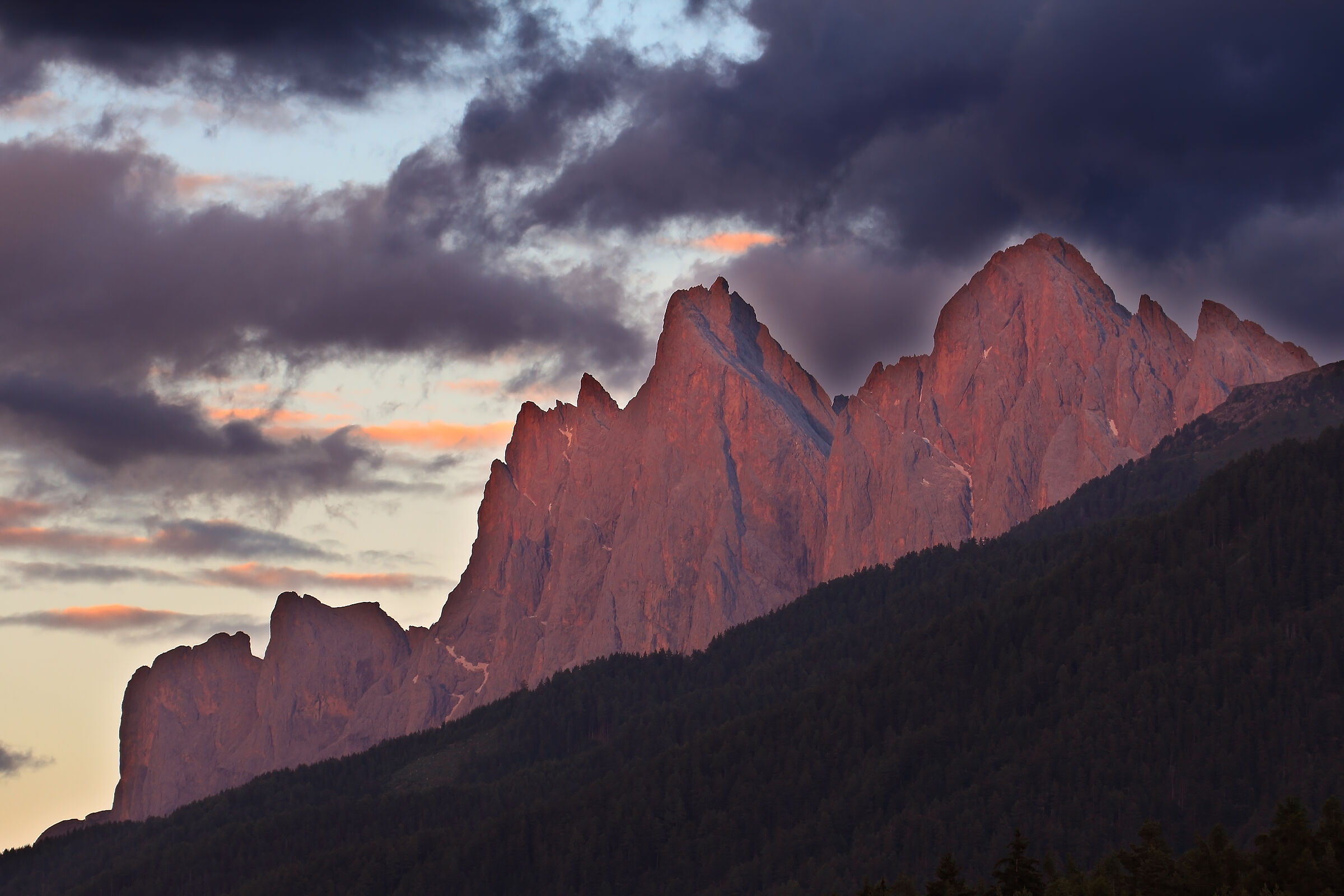 e notte fu sulle Odle....