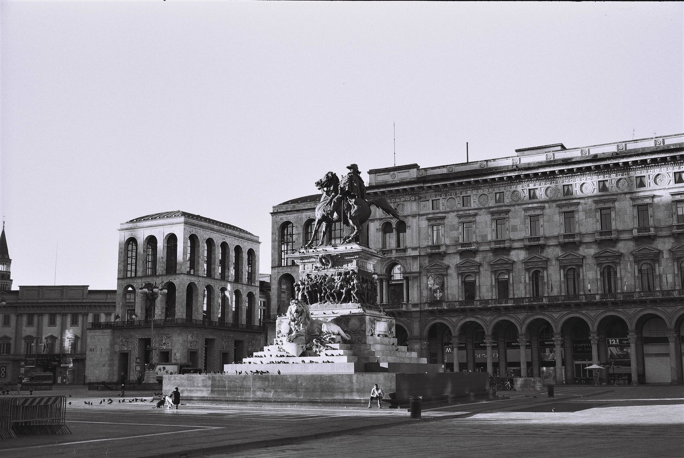 Vittorio Emanuele all'alba