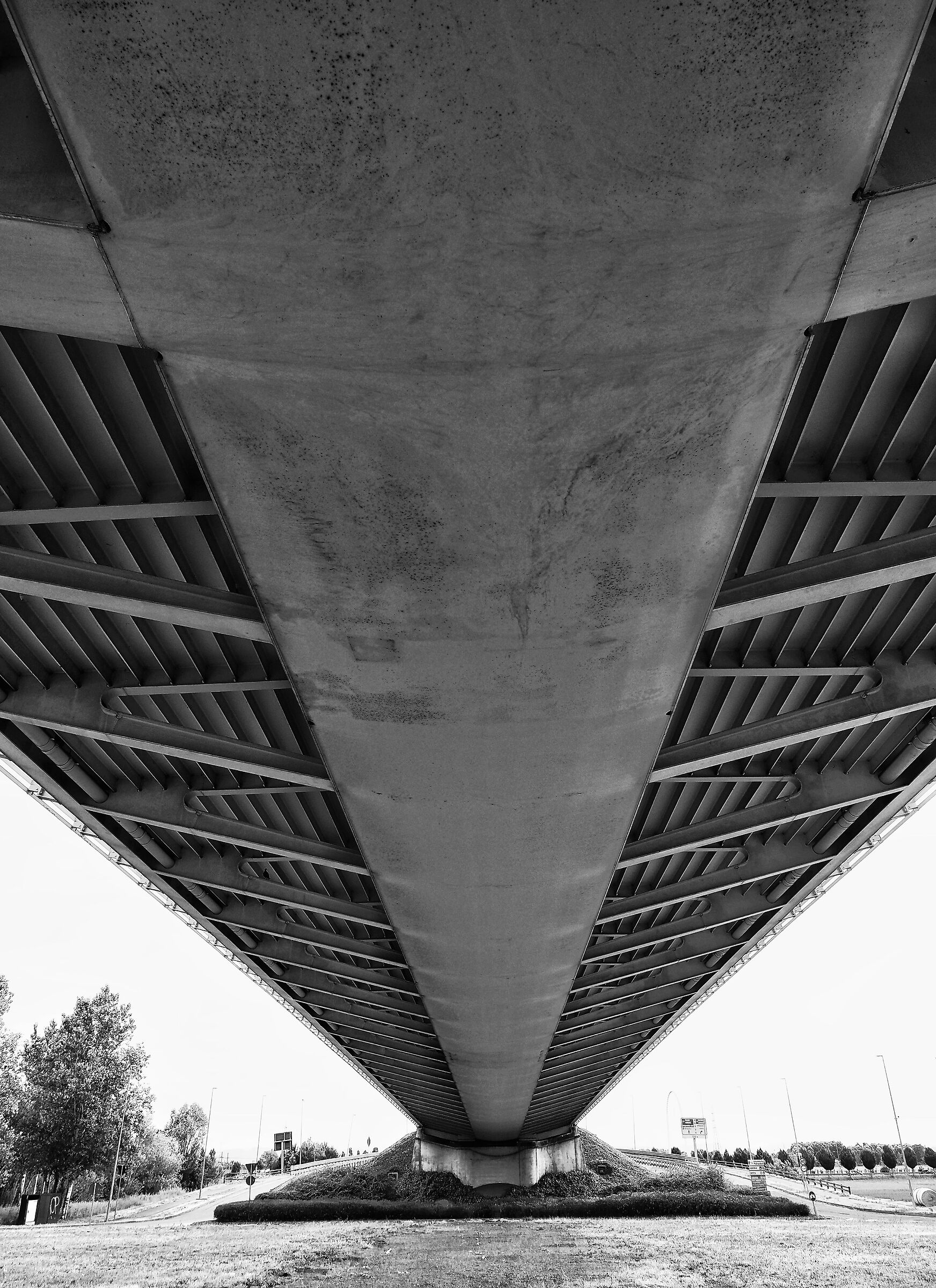 Under the bridge