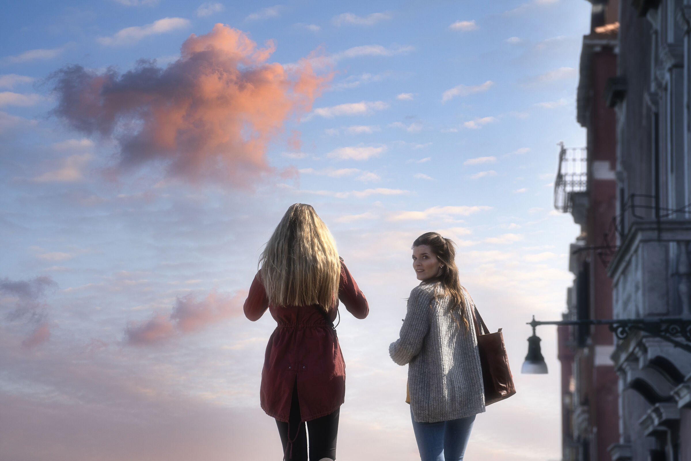 Passeggiando con le nuvole