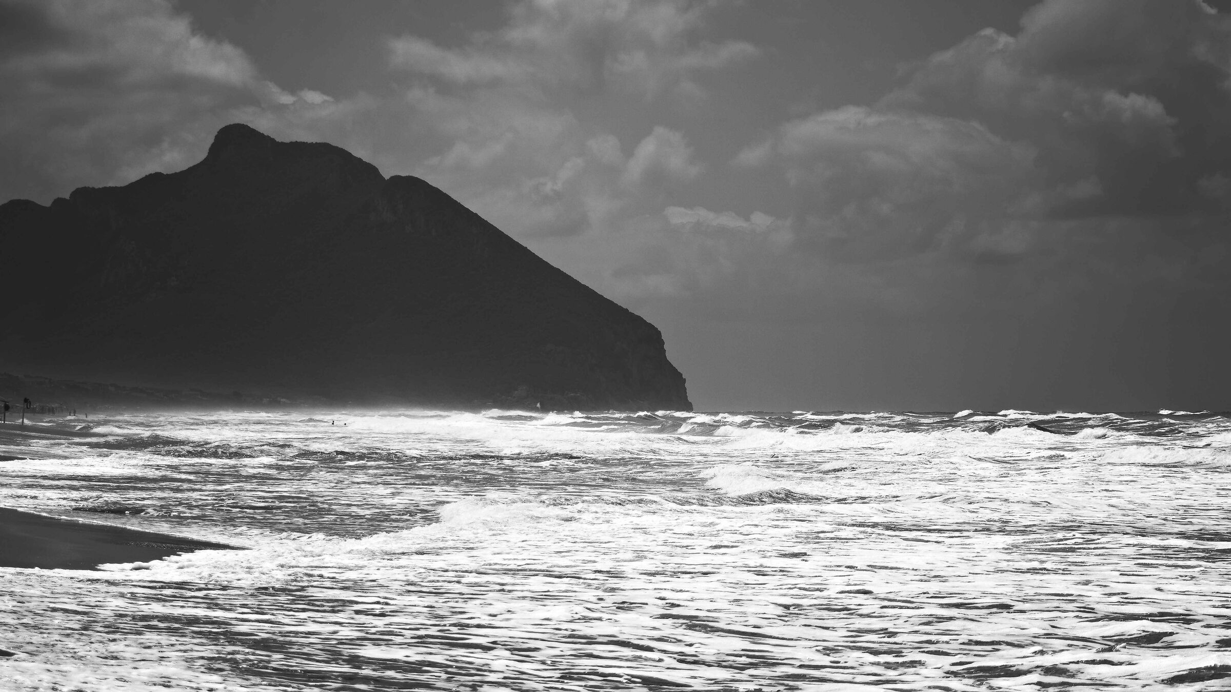Circeo in storm