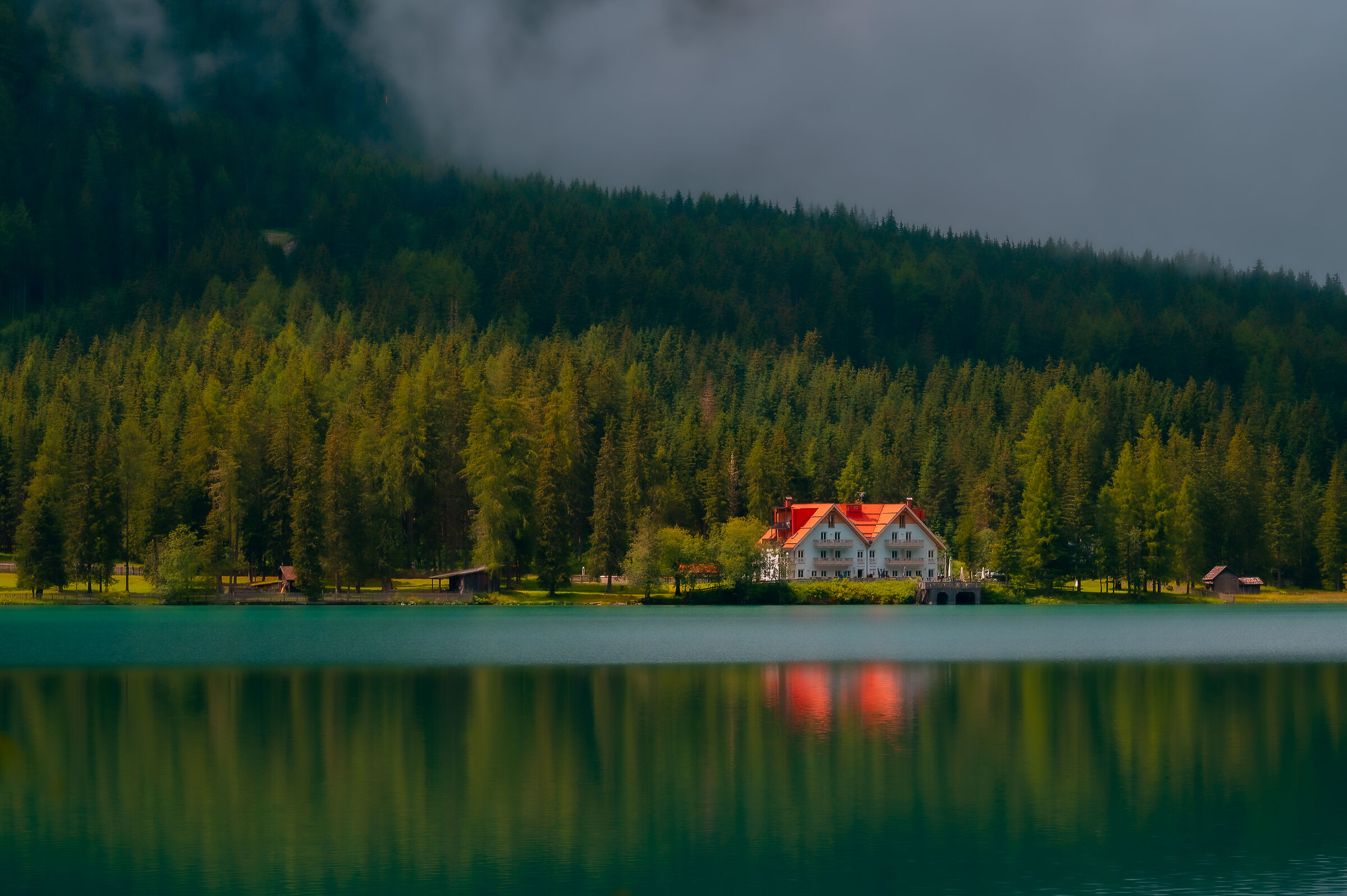 Sul lago di Anterselva