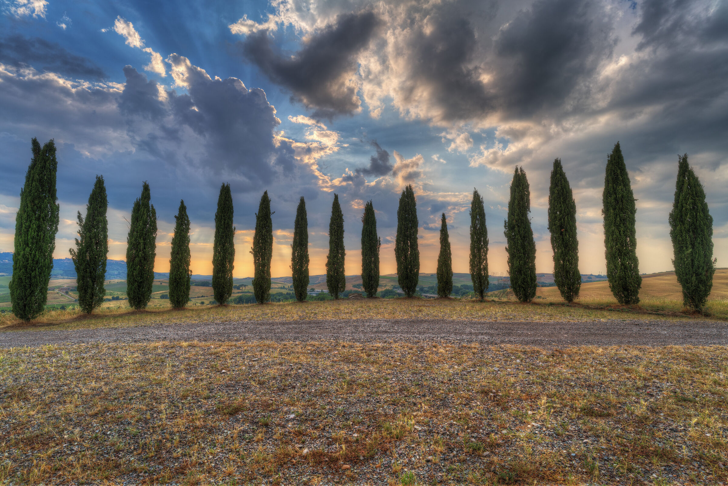 Val D'orcia After the storm