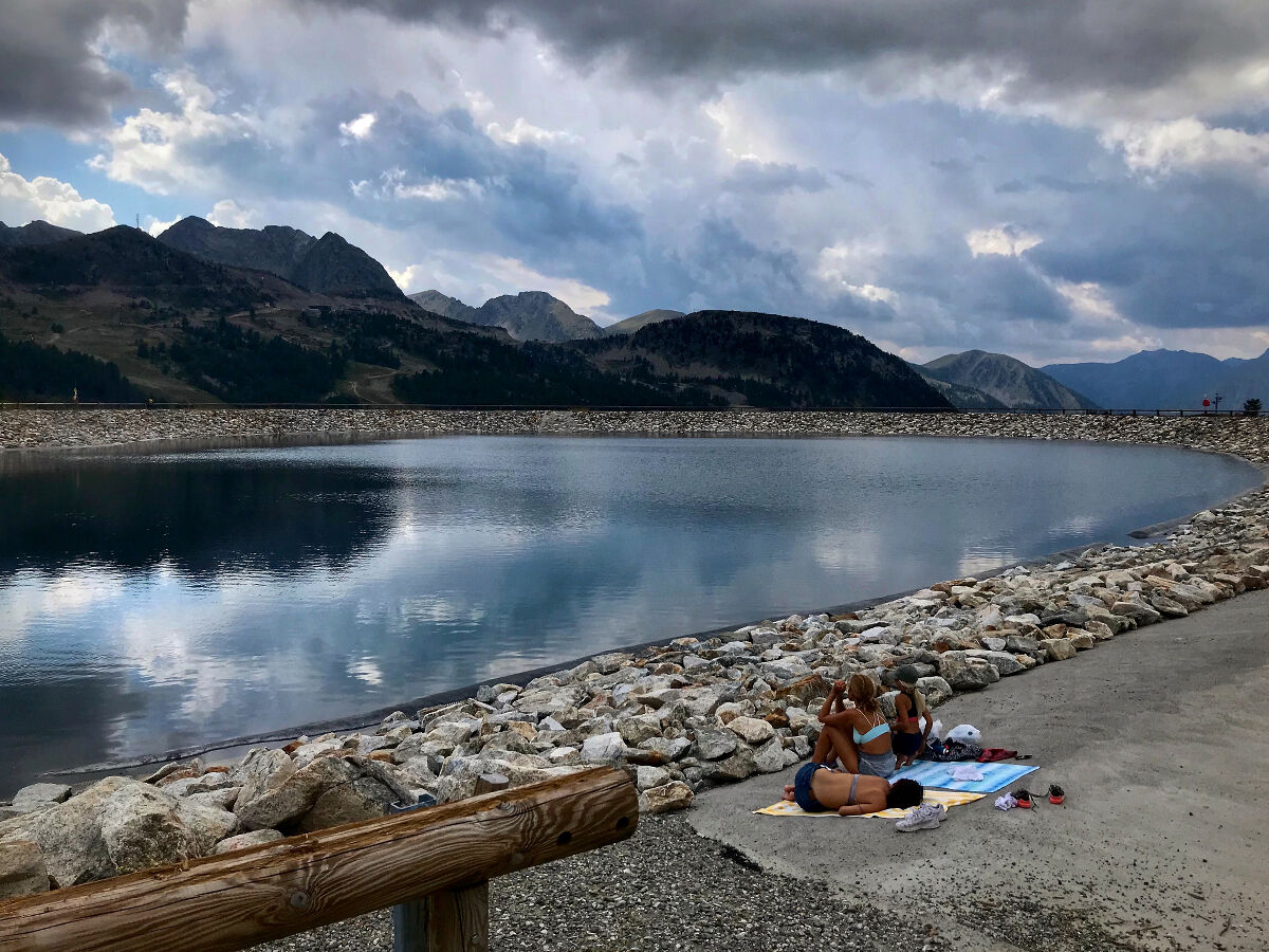Tan at high altitude