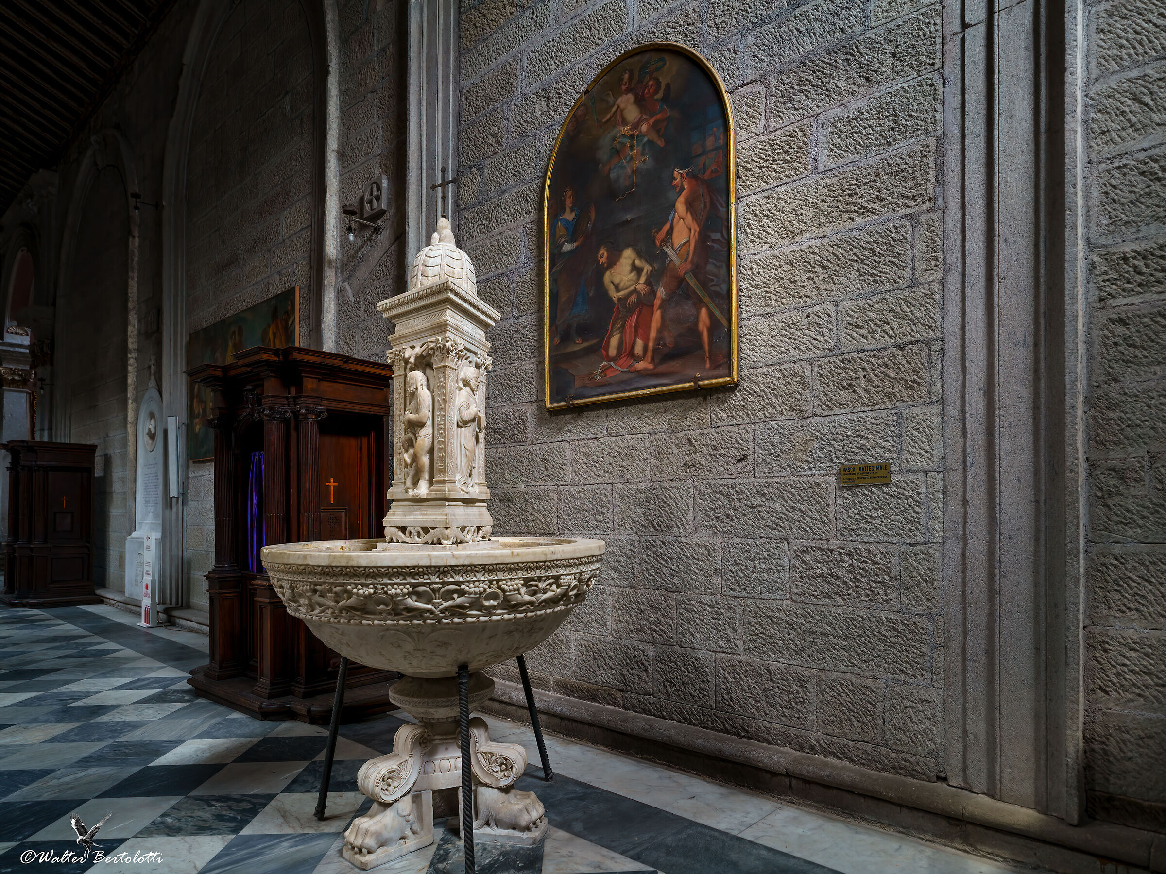 la fonte battesimale (1470)