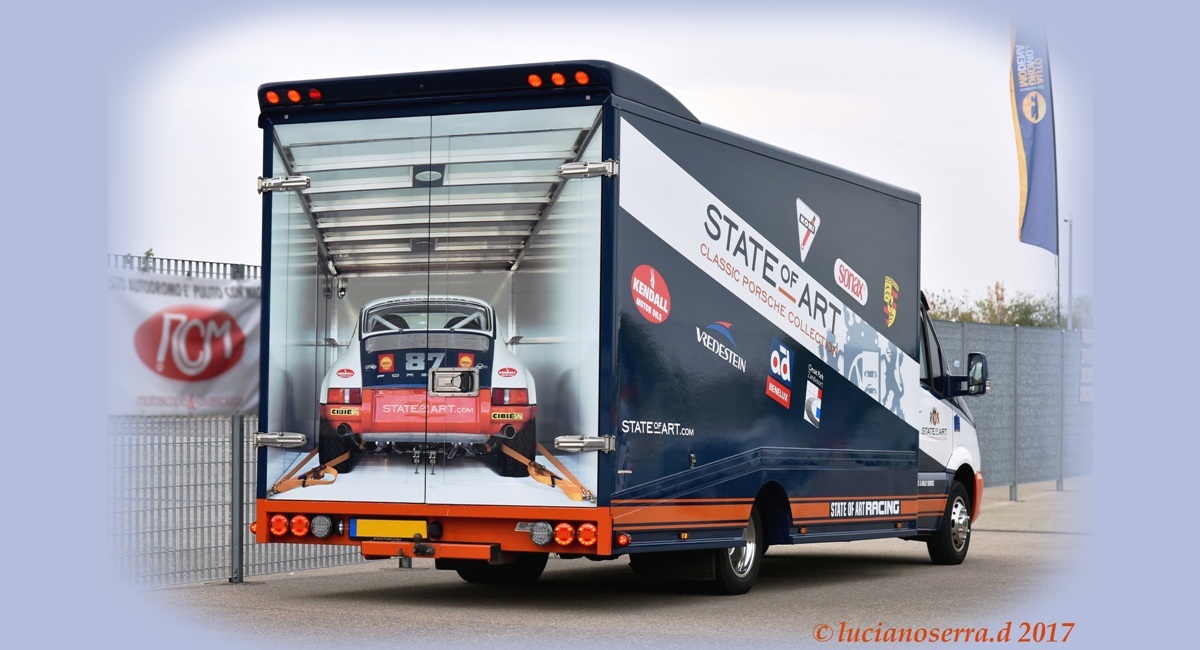 Furgone assistenza State of Art Racing