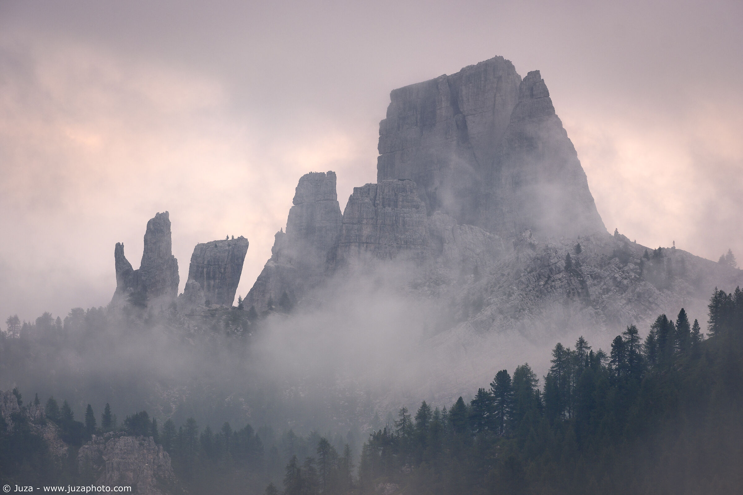 The Five Towers in the Clouds