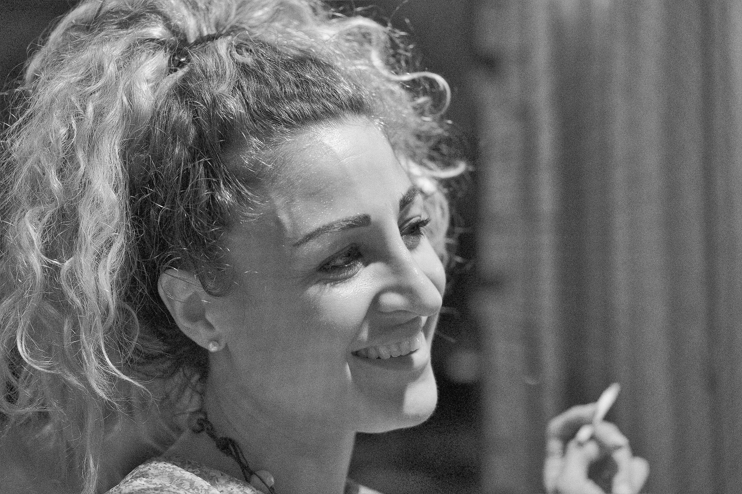 My daughter..... an evening at home