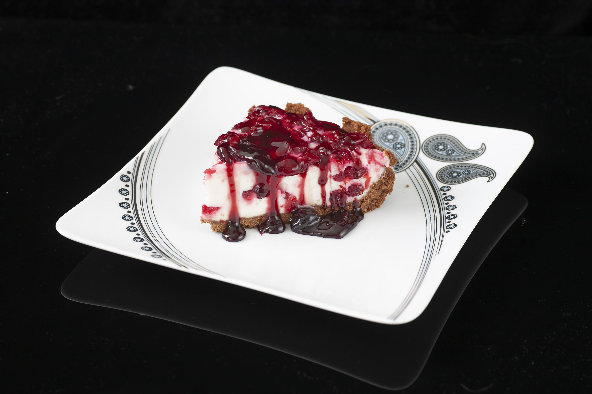 sour cherry cheesecake