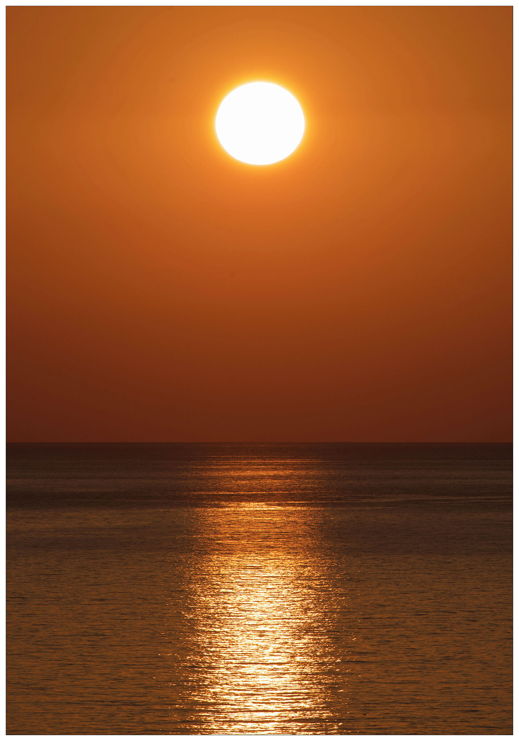 Il momento più bello è l'ora del tramonto....