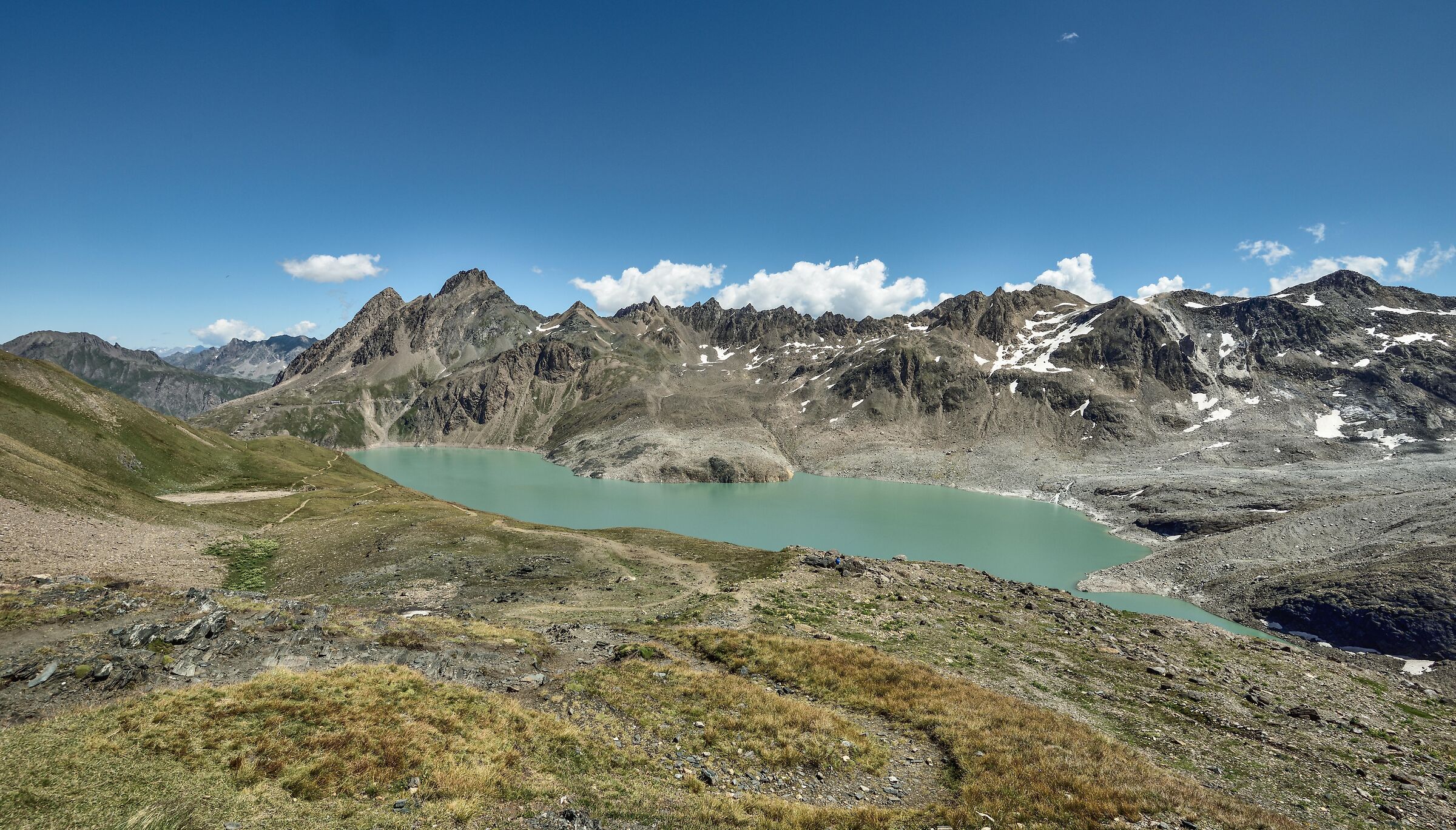 Lago del Sabbione sulla via del ritorno