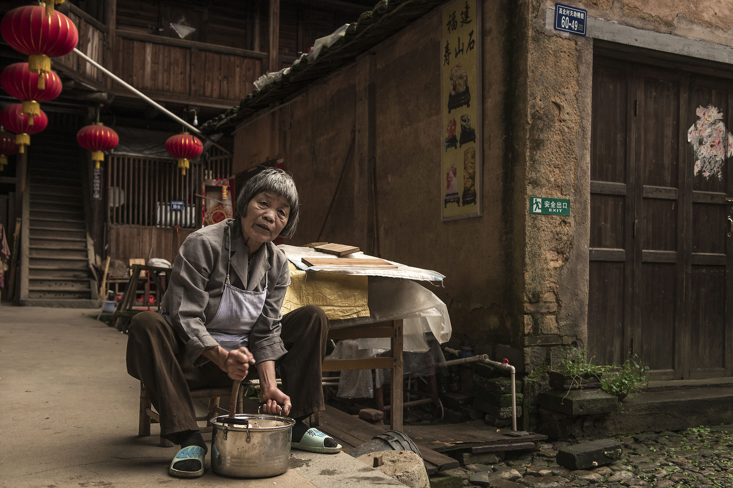 Donna Hakka al lavoro