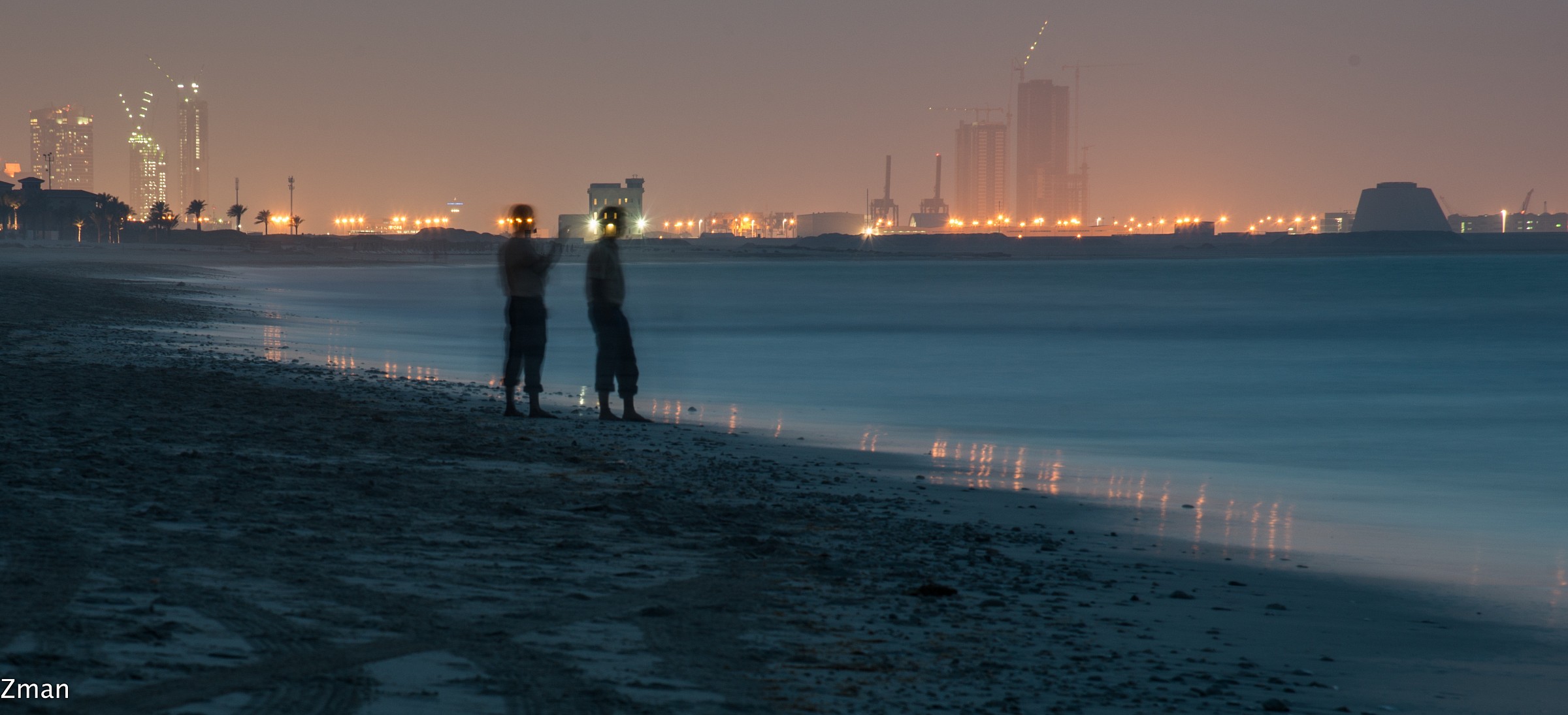 Two Men on the Beach