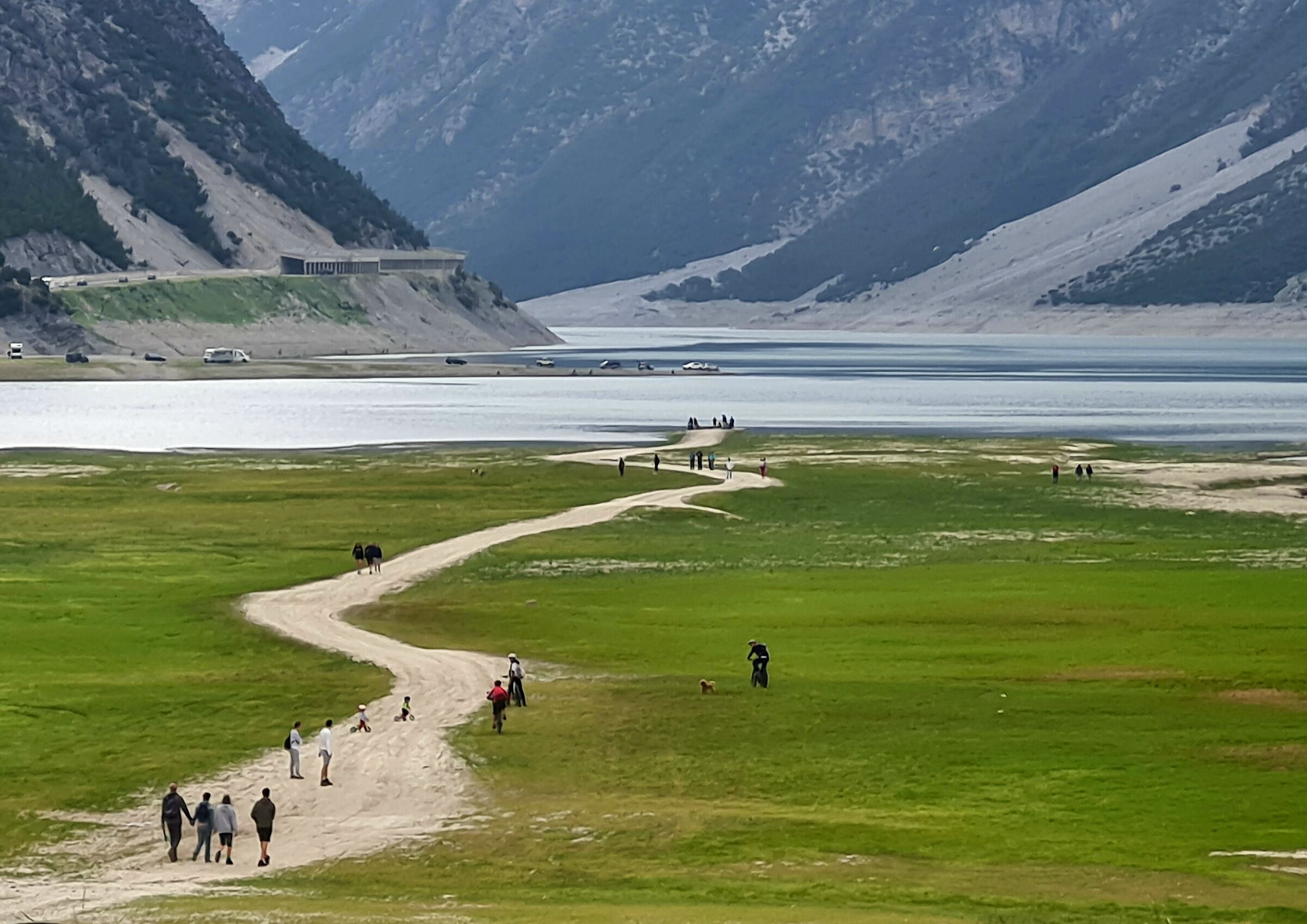 Al lago di Livigno
