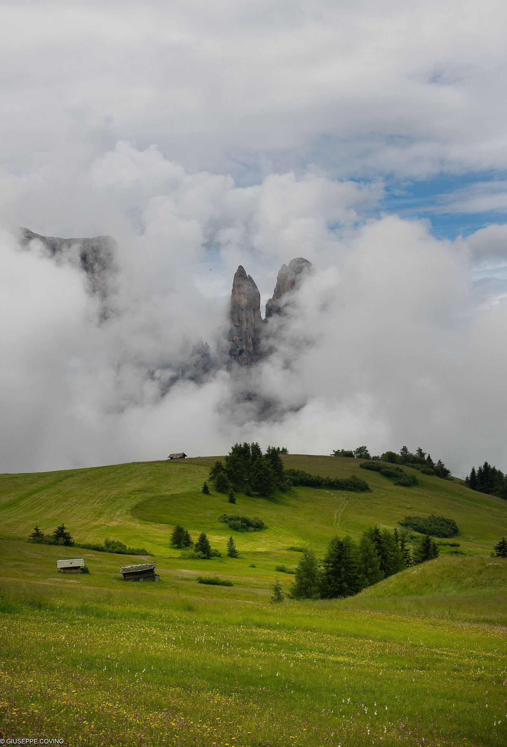 Vapori estivi sullo Sciliar
