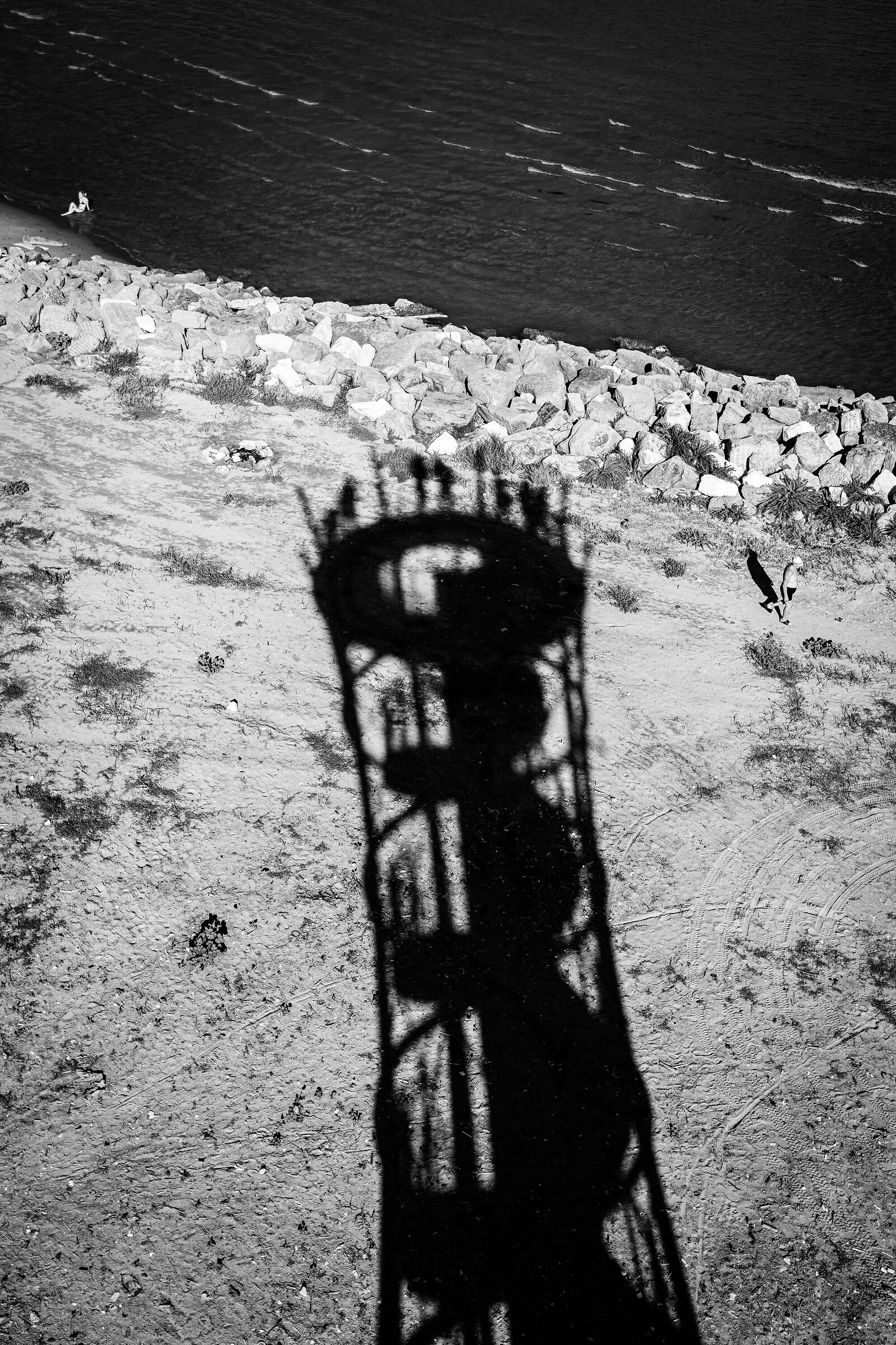 Before the shadow ends up in the sea