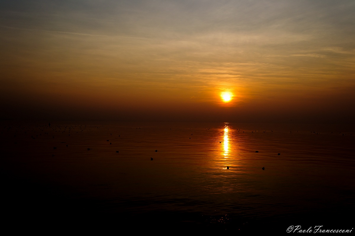 Tramonto sul Lago di Garda