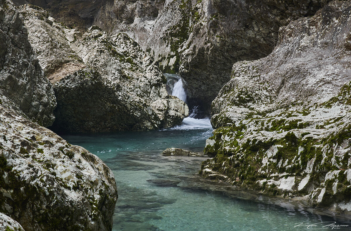 " The Hidden Waterfall "