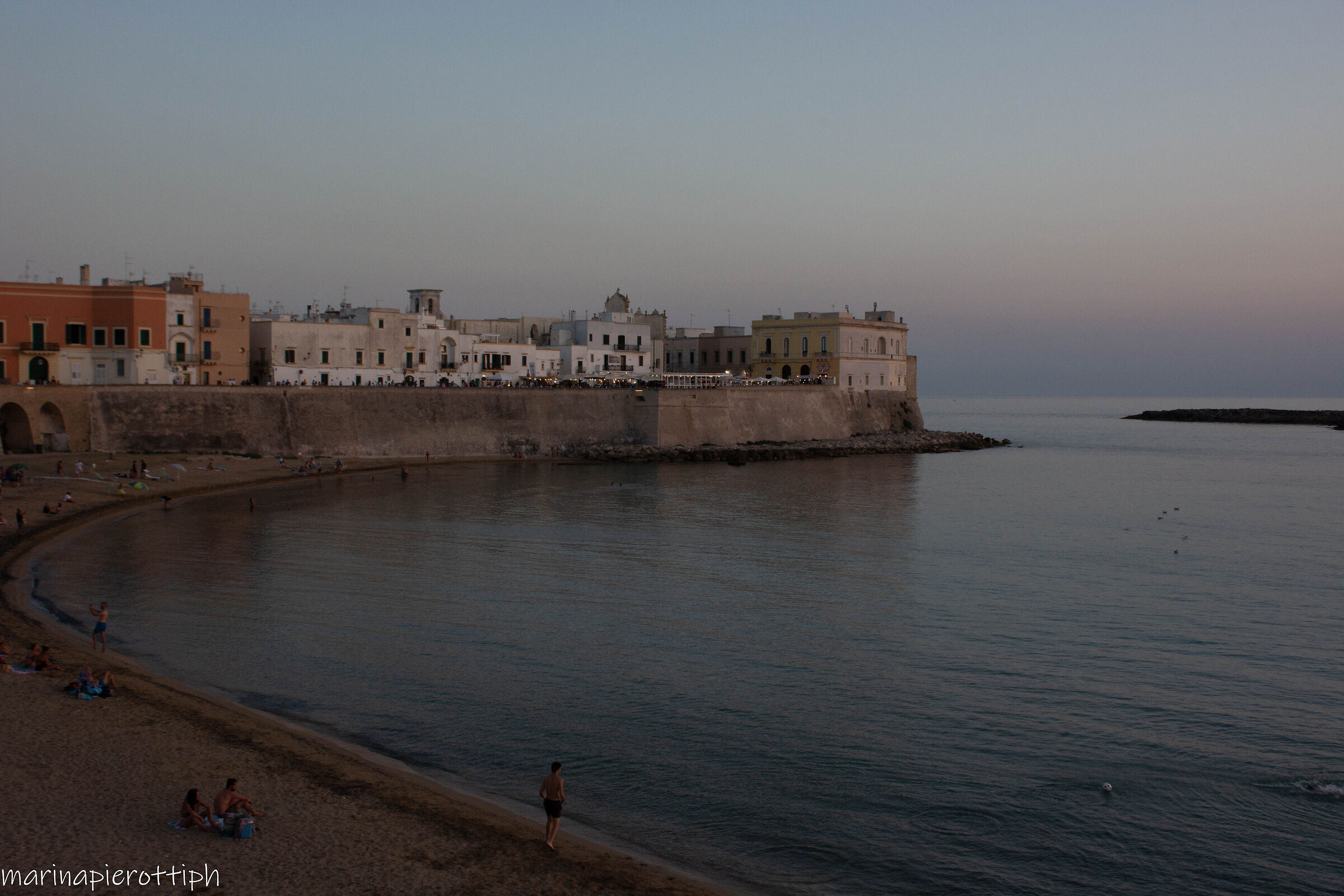 Gallipoli at sunset