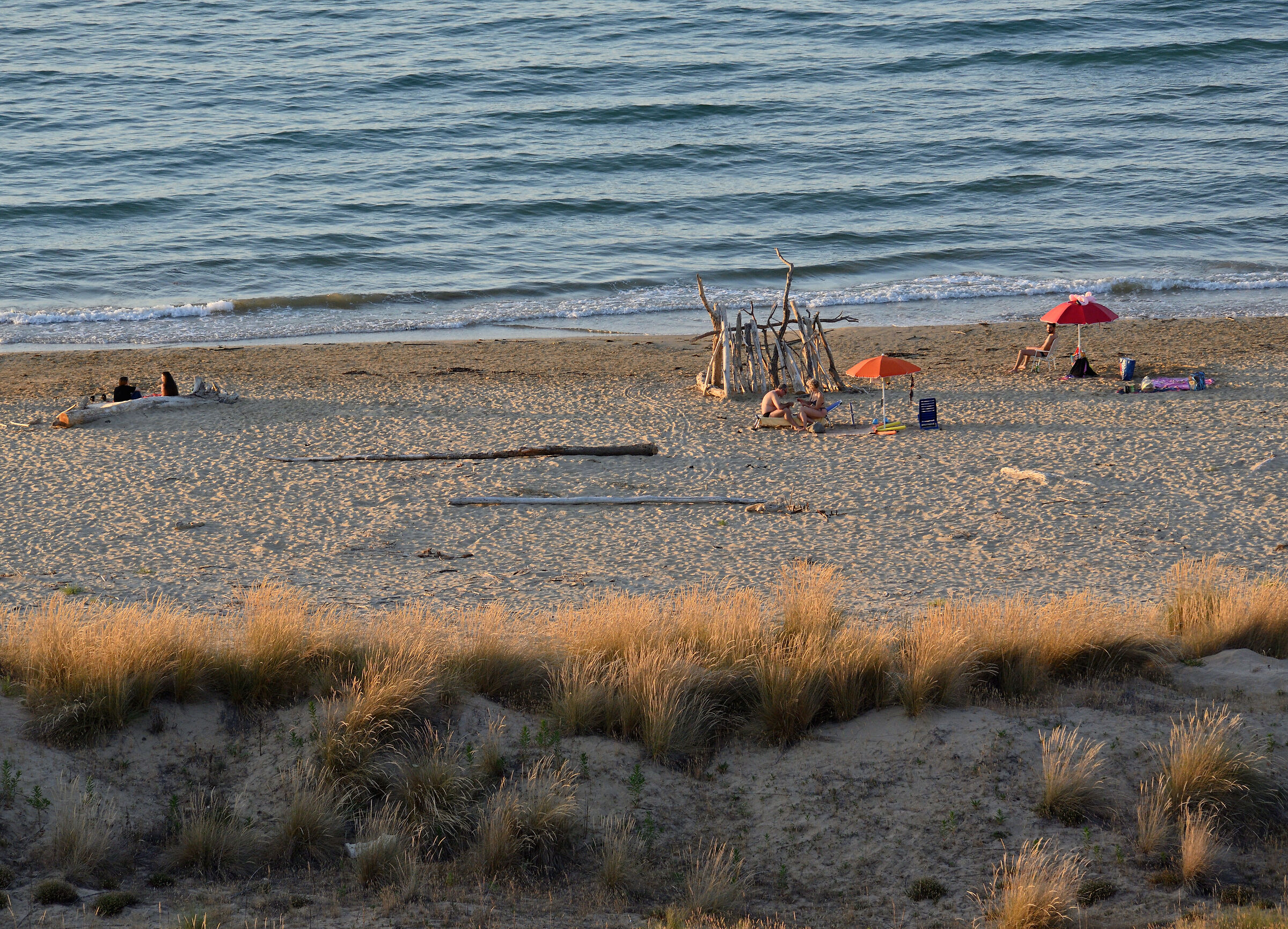 Vita tranquilla da spiaggia