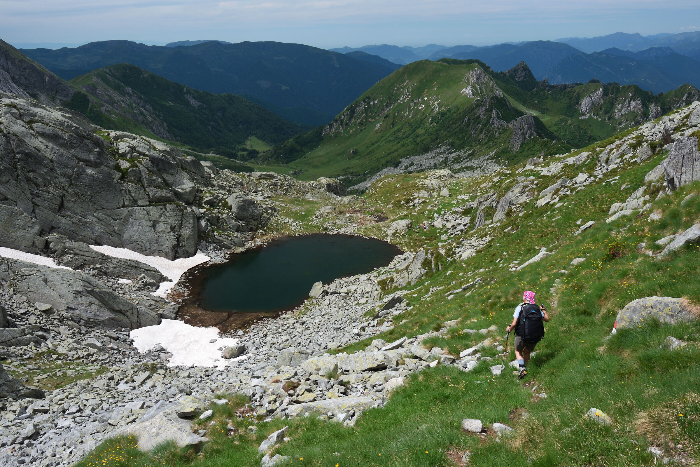 Lago della Sorba (valle di Stabio BS)
