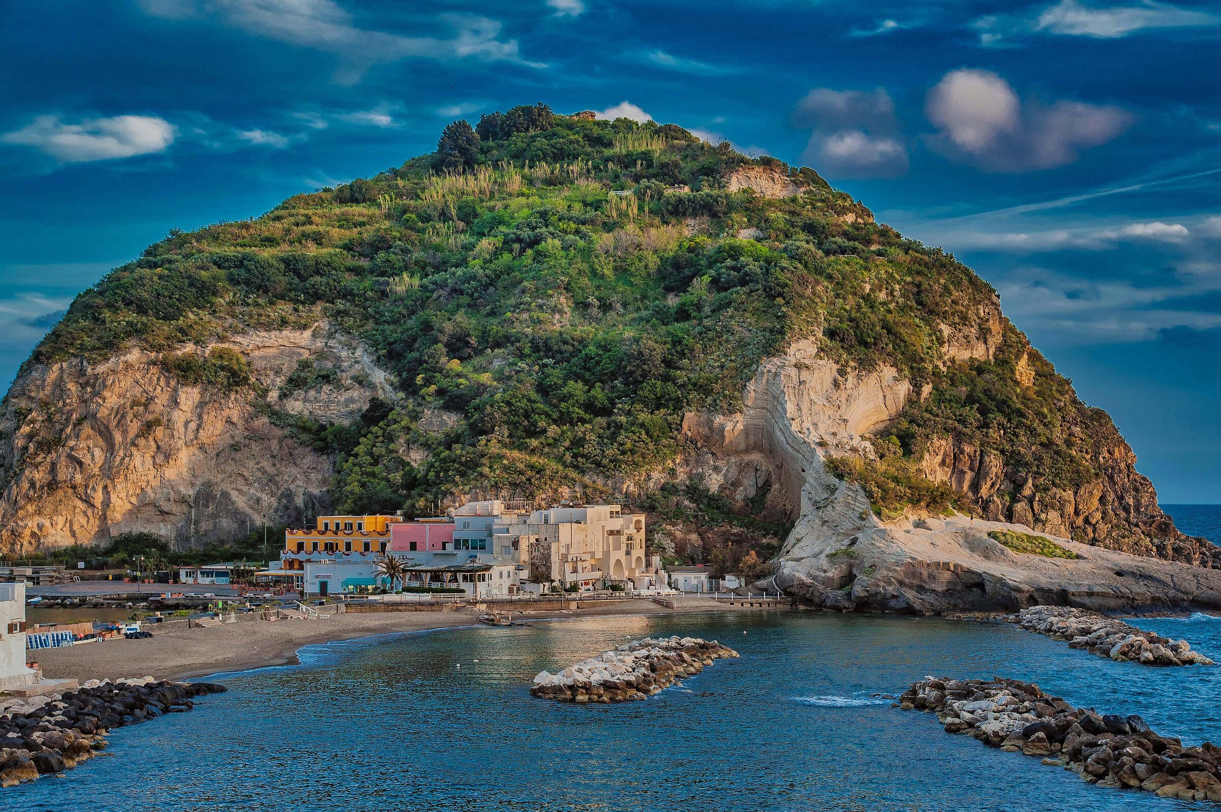 Sant'Angelo Ischia beach