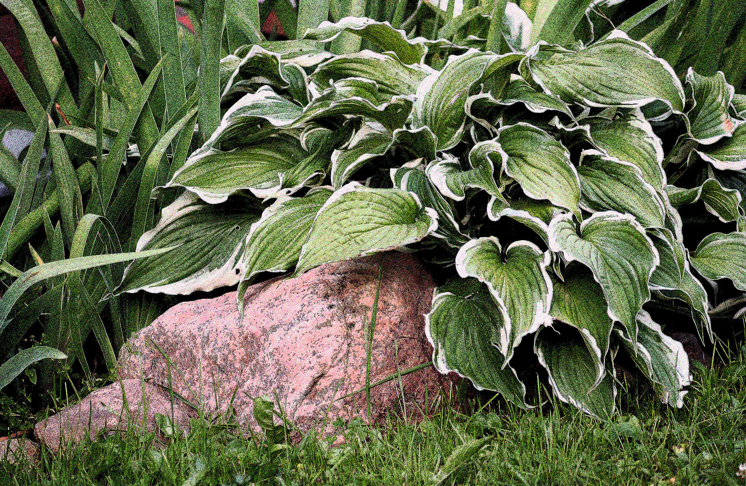 Von Menschen geschaffene Landschaft